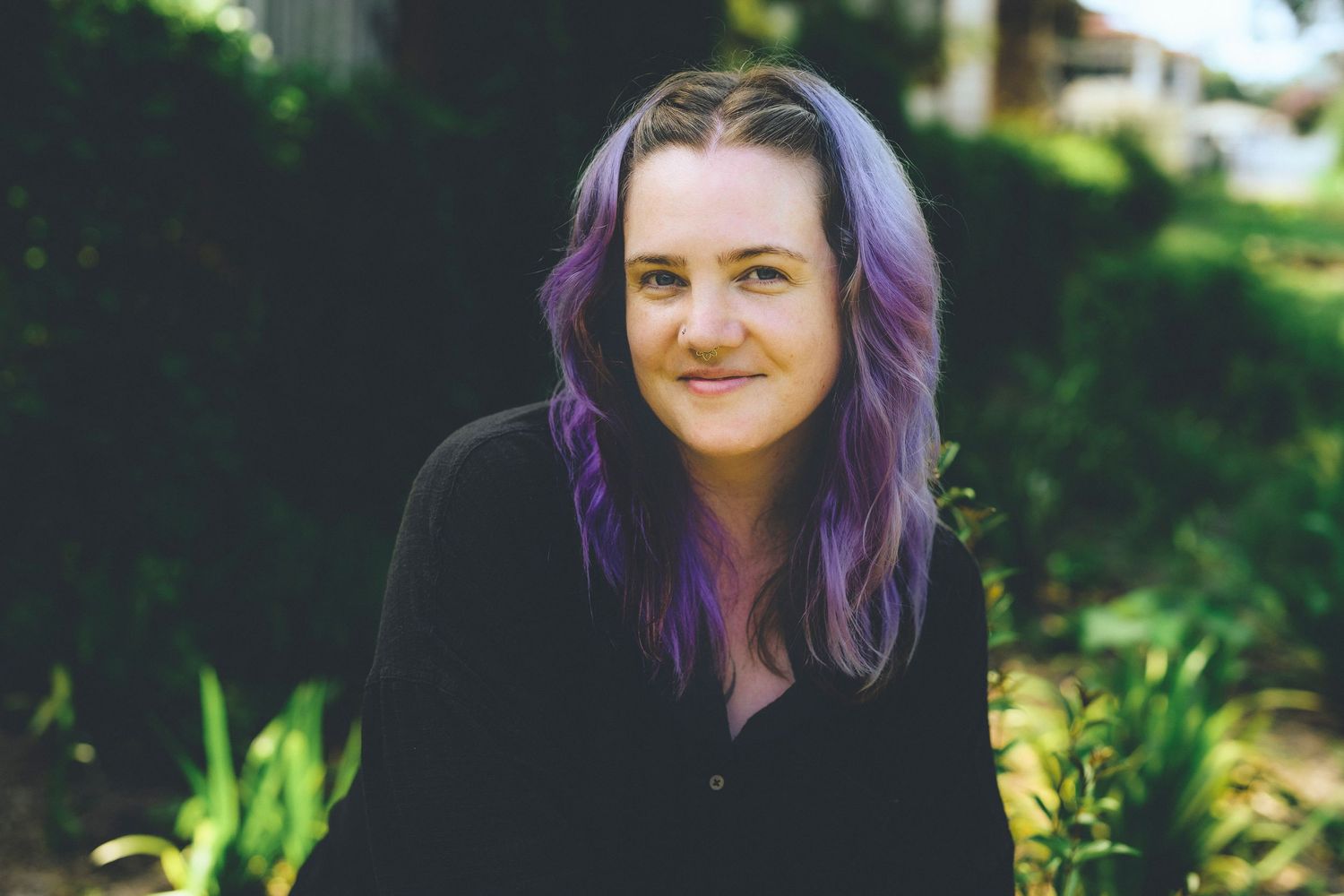 Portrait of Zara King in nature - Zara King Photography, Sydney Australia