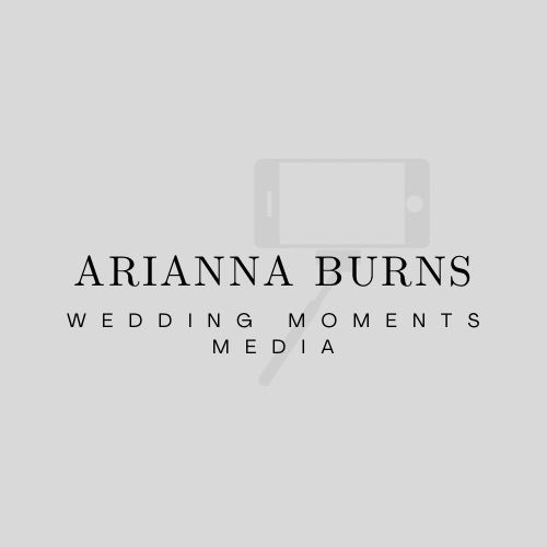 Clean minimalist wedding photography business logo design in elegant typography.