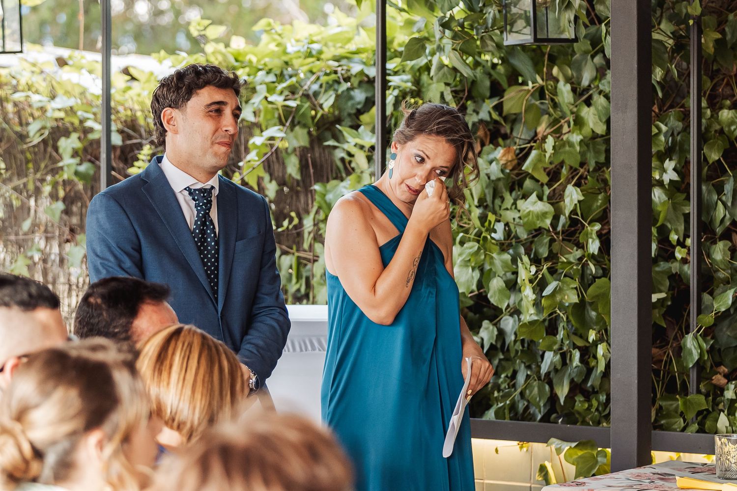 Retrato de la novia en sesión preboda en Coslada – Madrid
