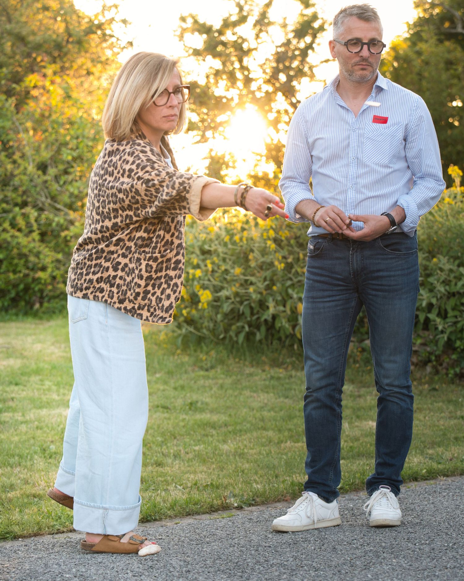Photo lifestyle jeu de palets entre amis
