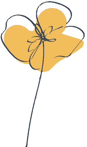 Logo fleur droite Steph Lecaudé photographe de moment précieux