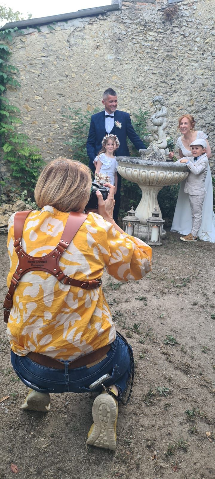Coulisse Steph Lecaudé photographe de moment précieux