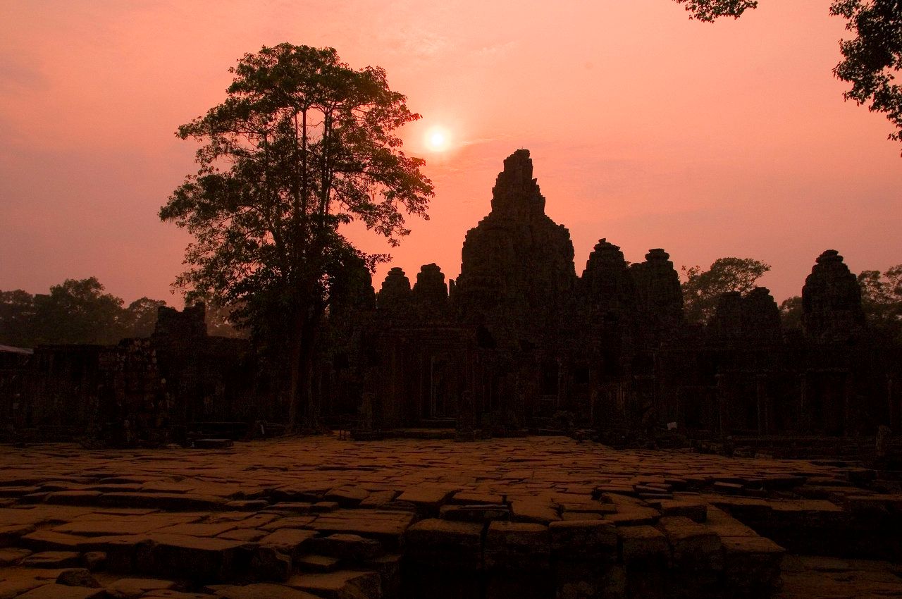 Sonnenuntergang über Angkor in Kambodscha.
©️Daniel Klaucke 2025