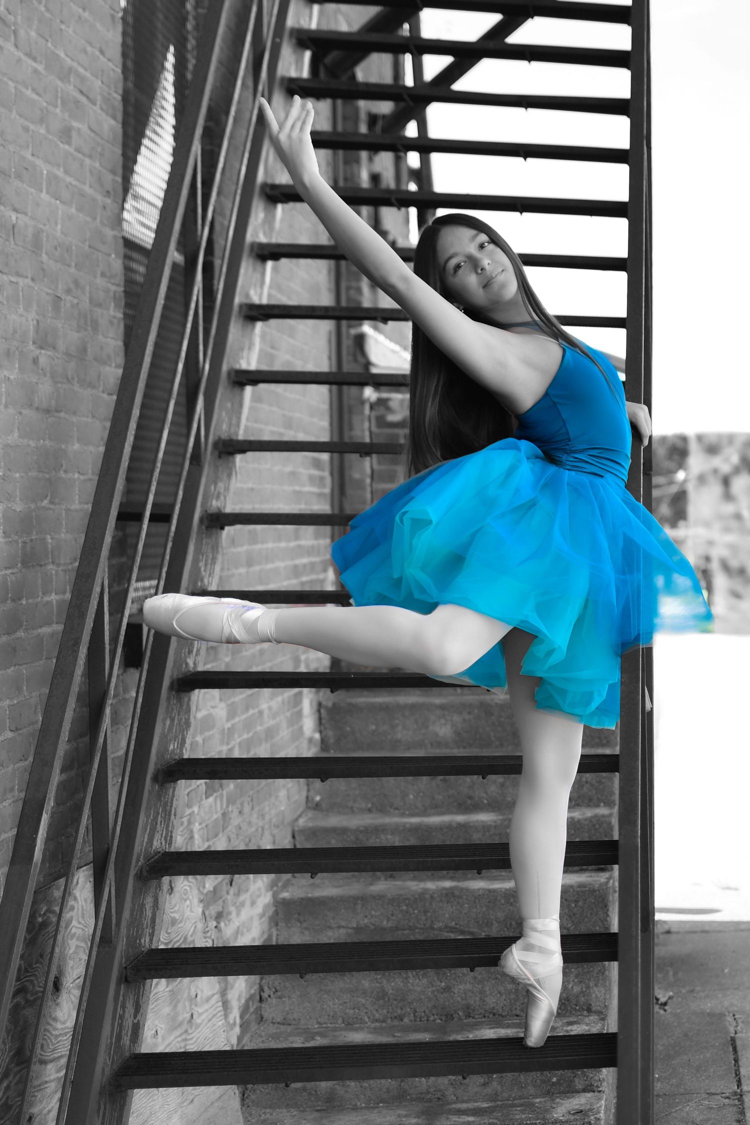 Dancer posing for a professional dance photo