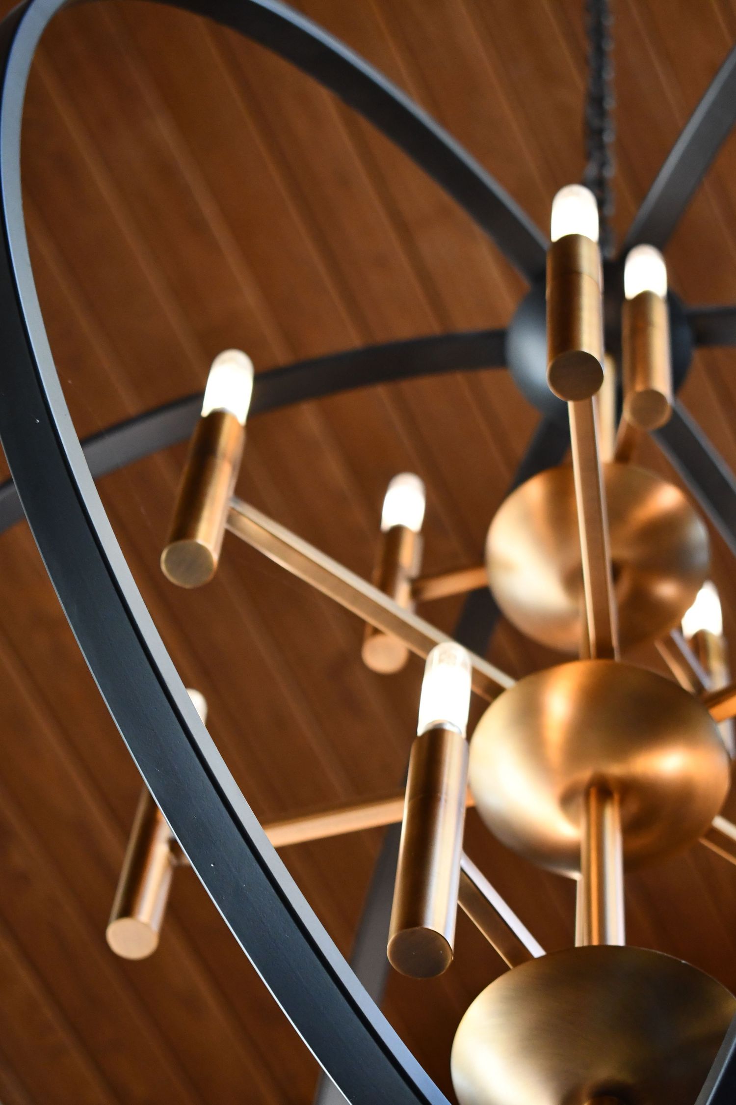 artistic shot chandelier