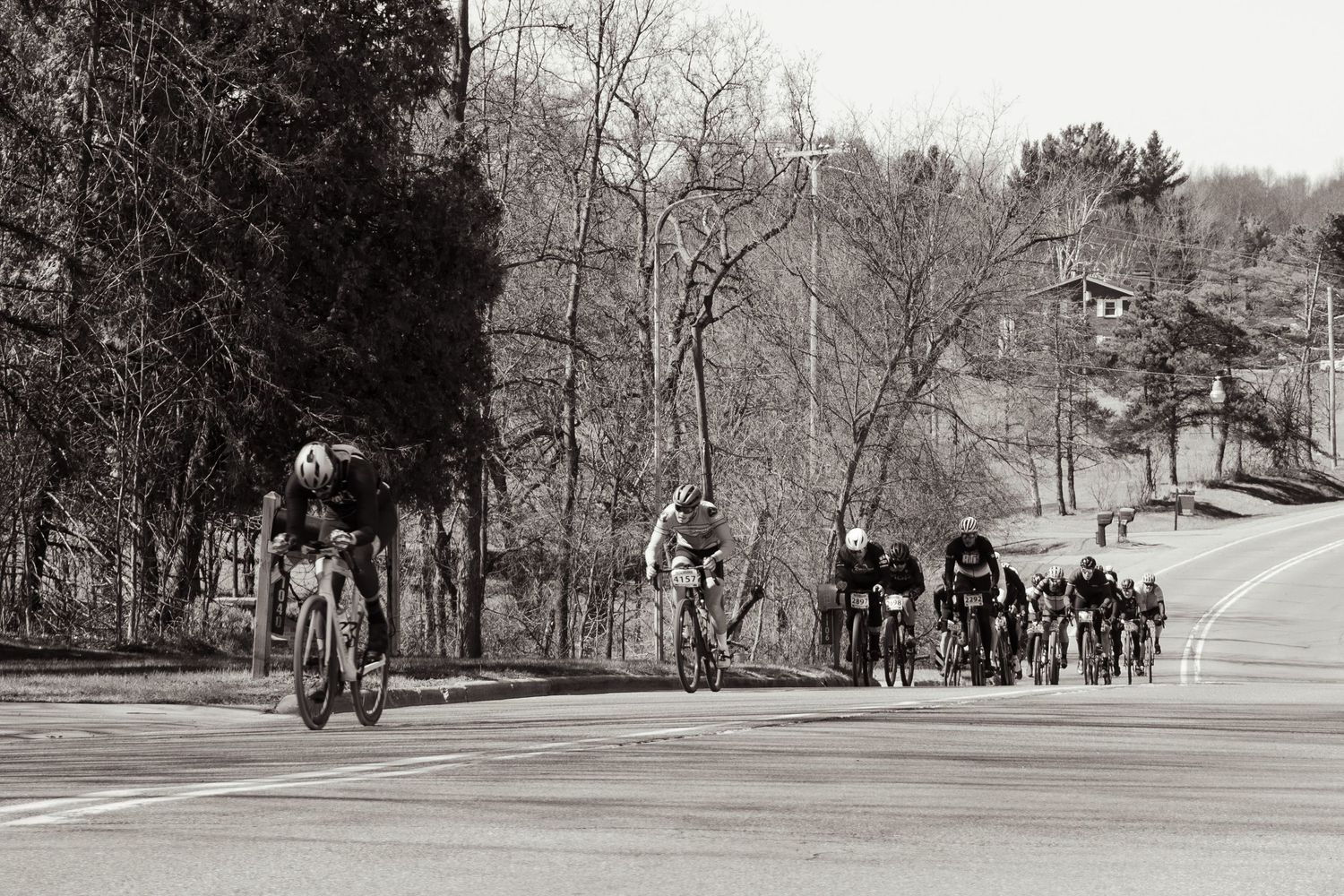 Barry Roubeix Killer gravel road race.