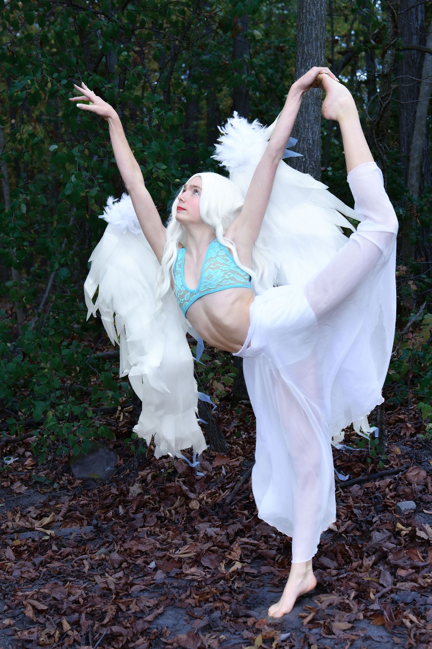 Dancer posing for a professional dance photo