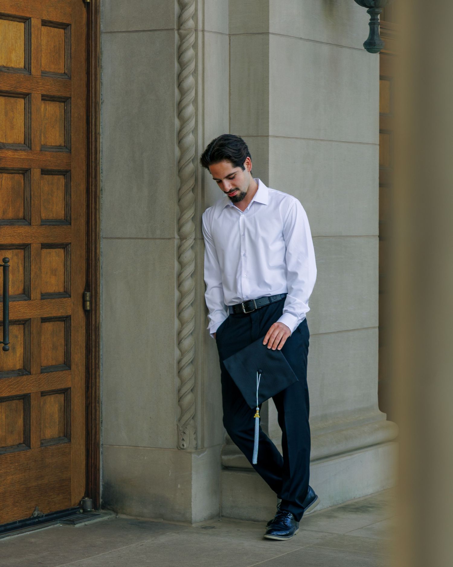 Testimonial for a graduation student and picture taken at the University of Minnesota Twin Cities.