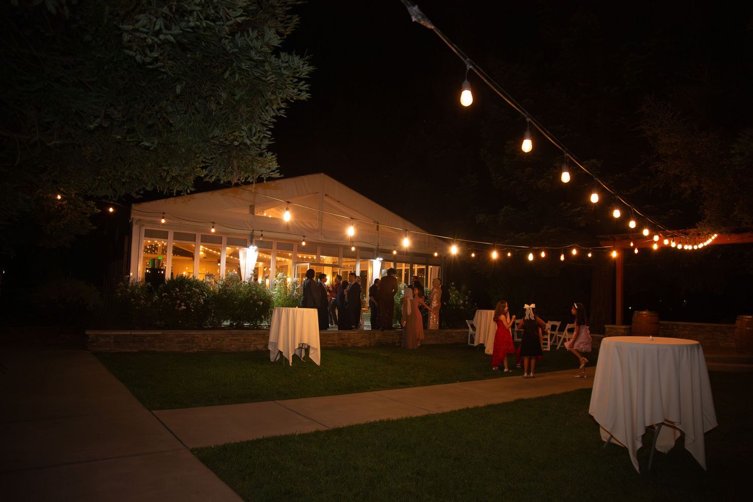 Engagement party venue.