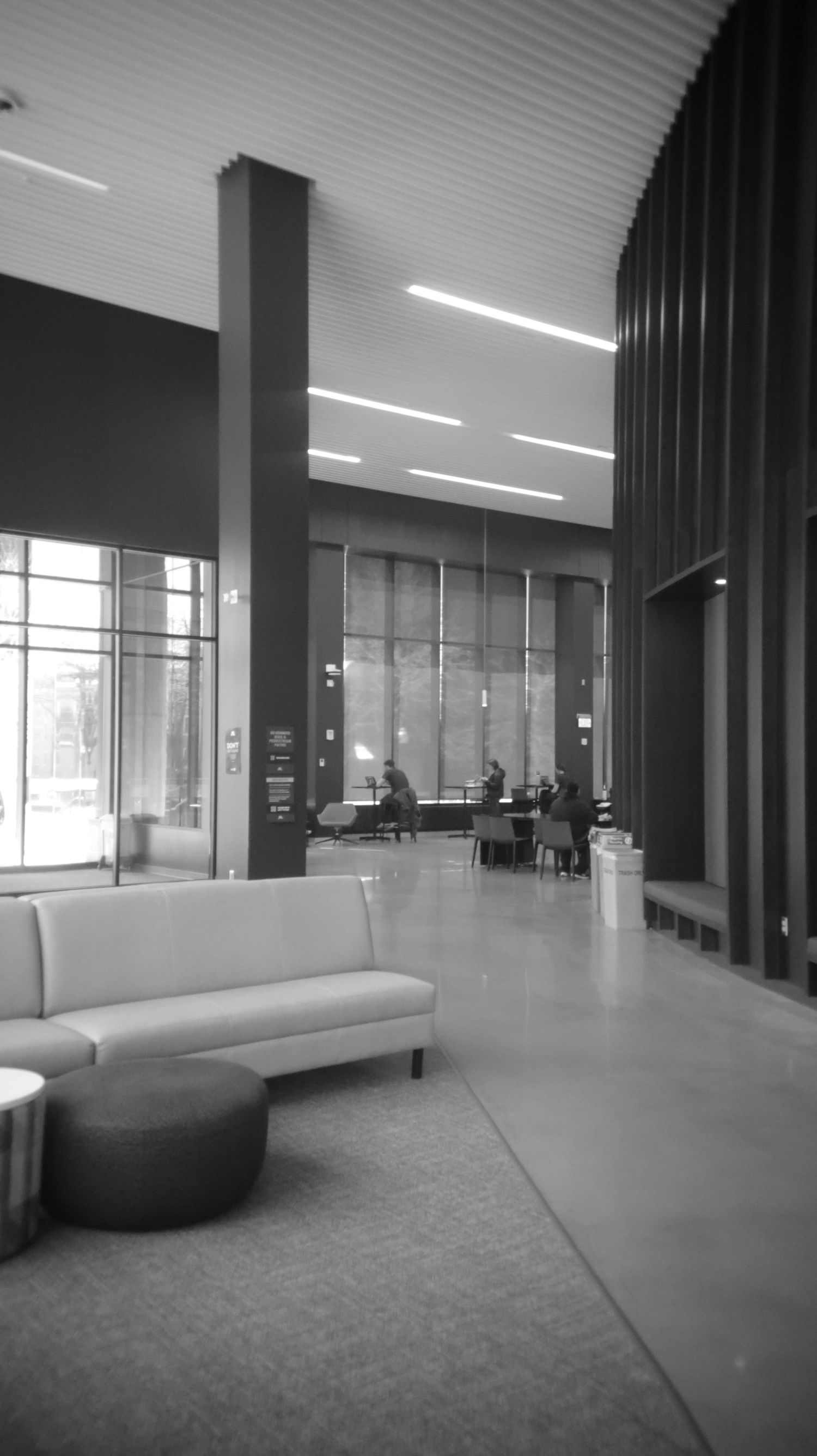 Black and white photo of the University of Minnesota Twin Cities