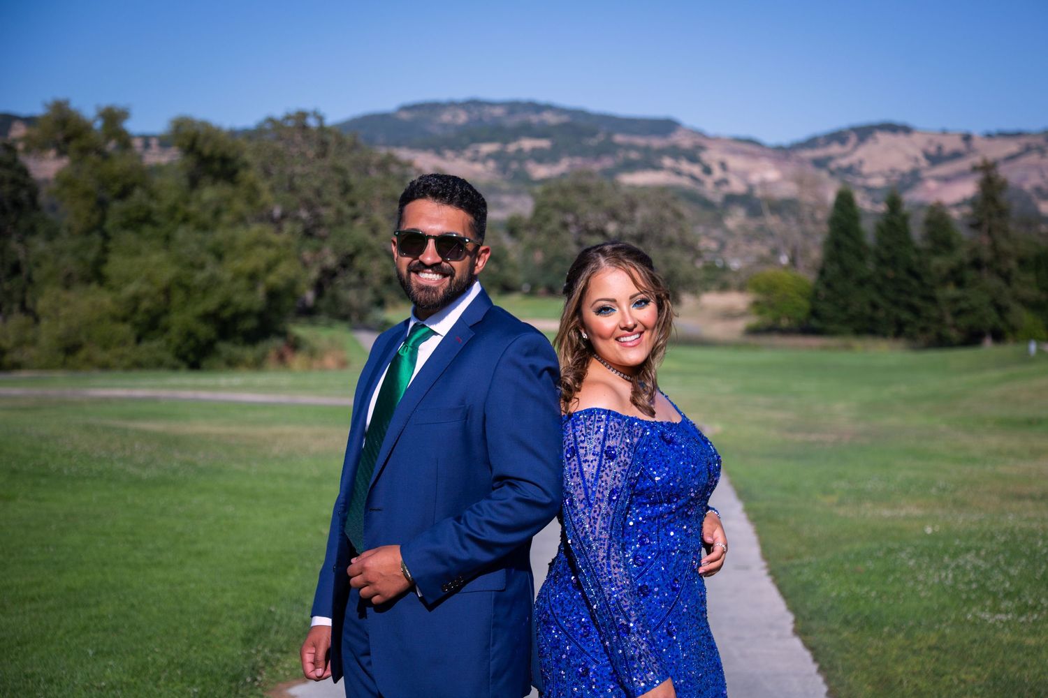 Minneapolis based couple at engagement party.