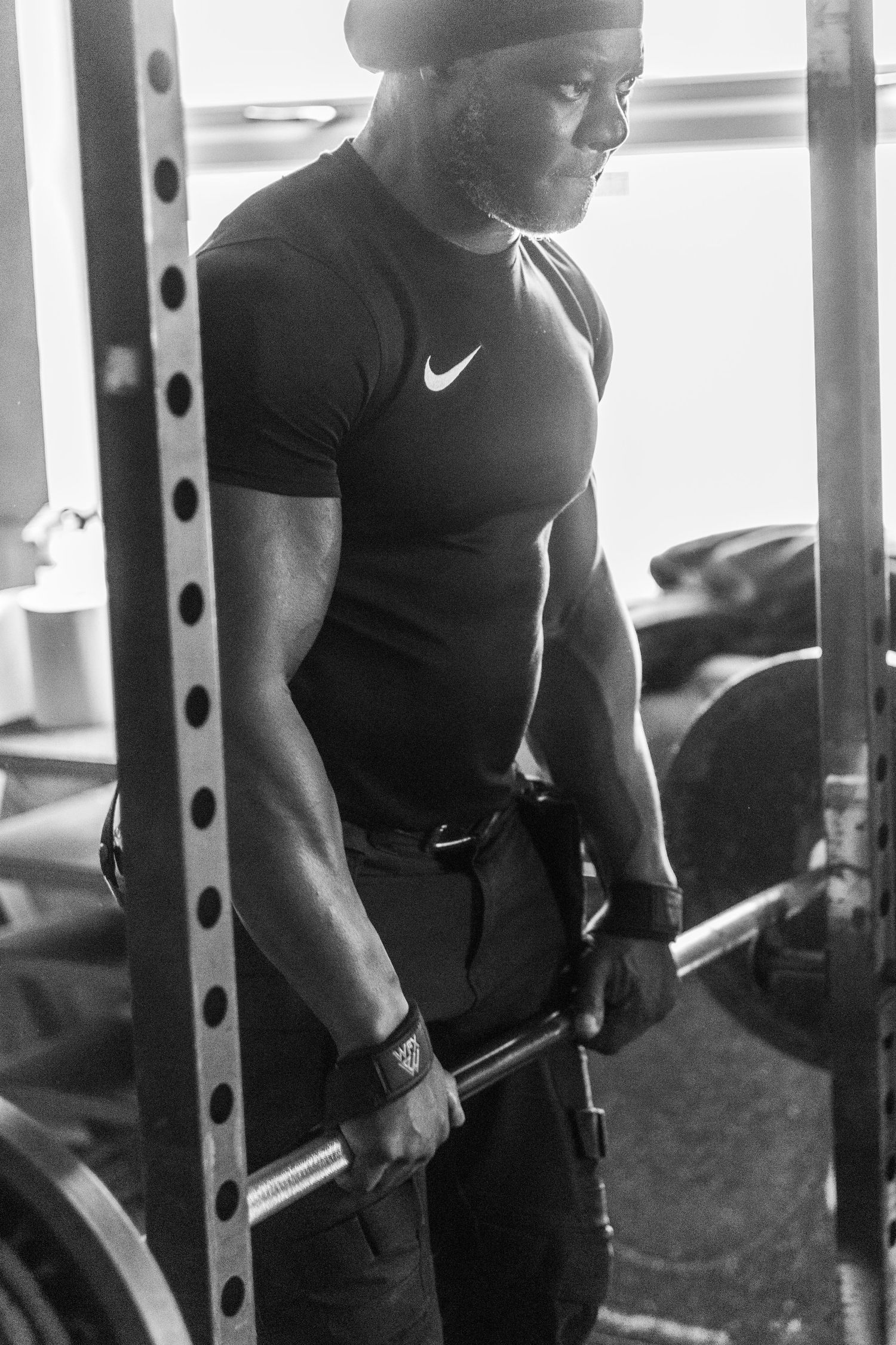 BST Gym Member working out