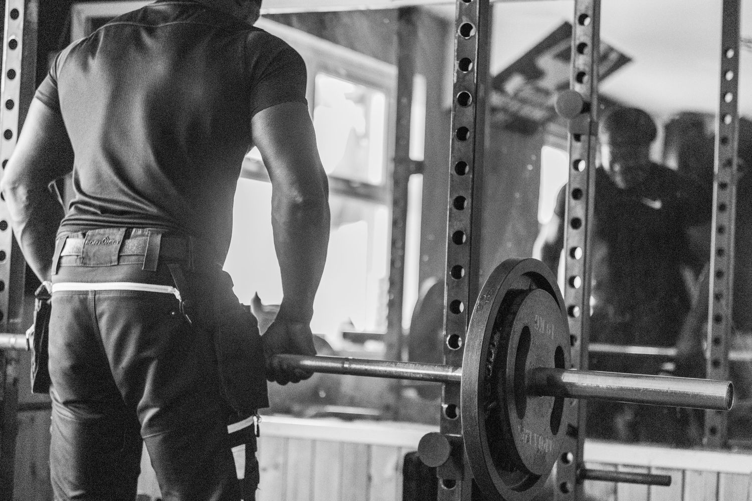 BST Gym Member working out