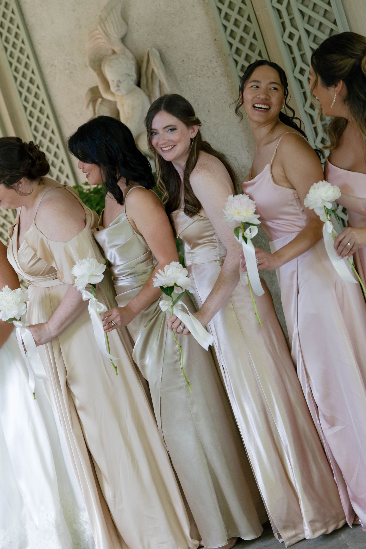 Candid wedding guests celebrating at Glen Manor House Rhode Island