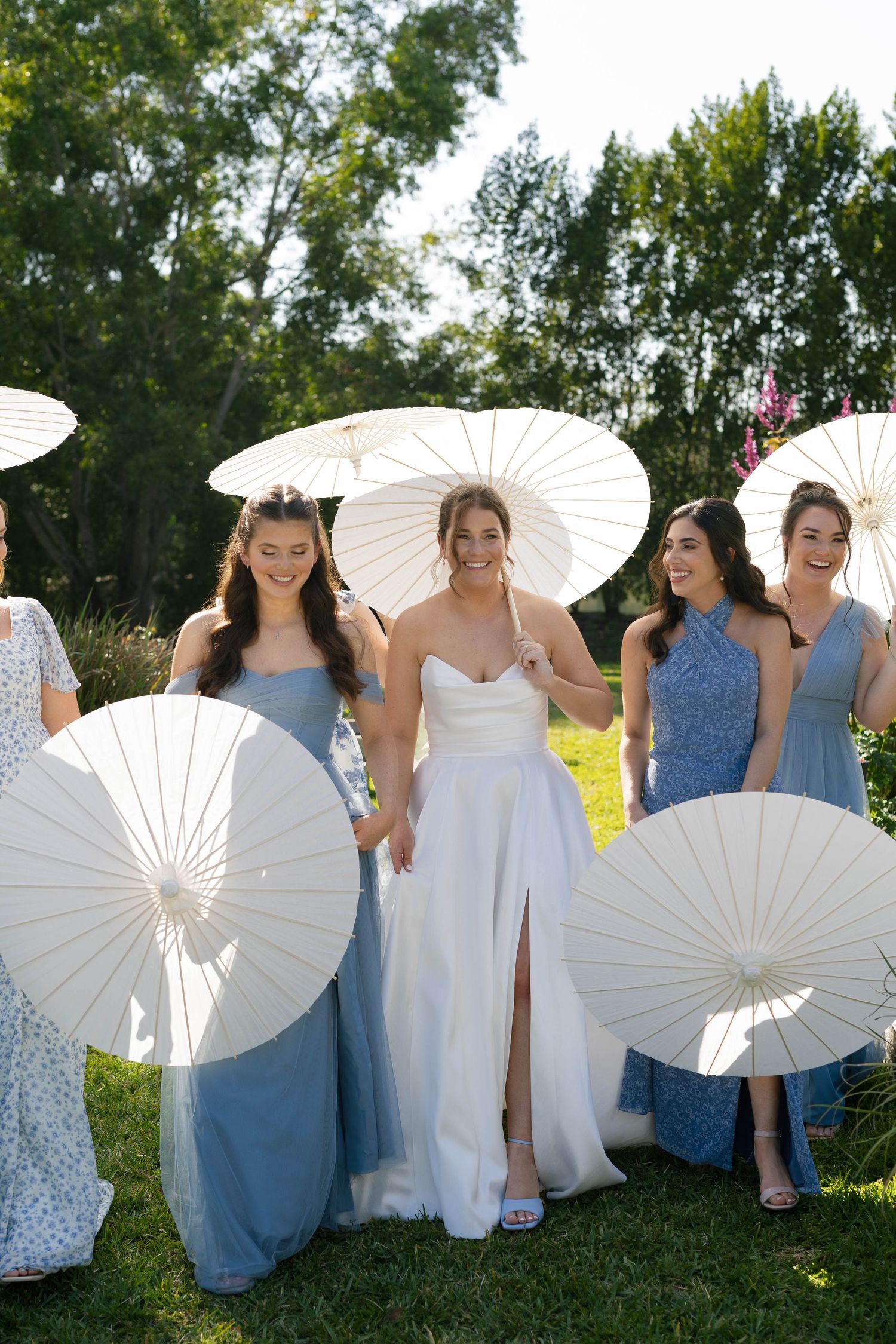 Bridesmaids photos at the white trail club in jupiter fl