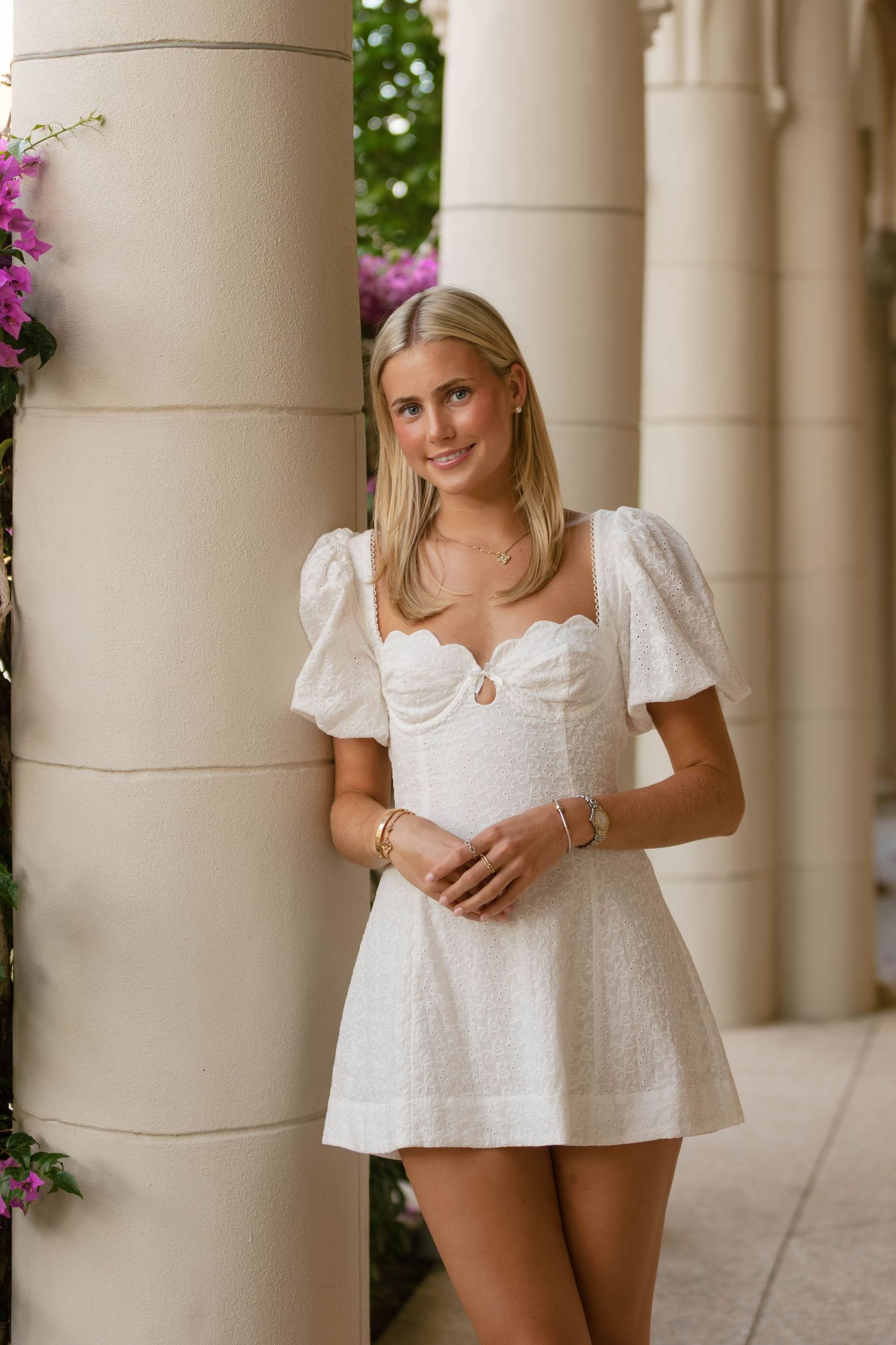Palm Beach senior photographer capturing timeless Worth Avenue senior photos in Palm Beach, Florida. Now booking 2027 seniors.