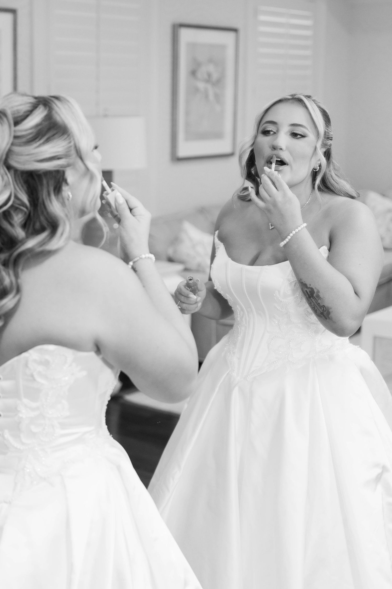 Bride and groom wedding portraits at Pelican Club in Jupiter Florida