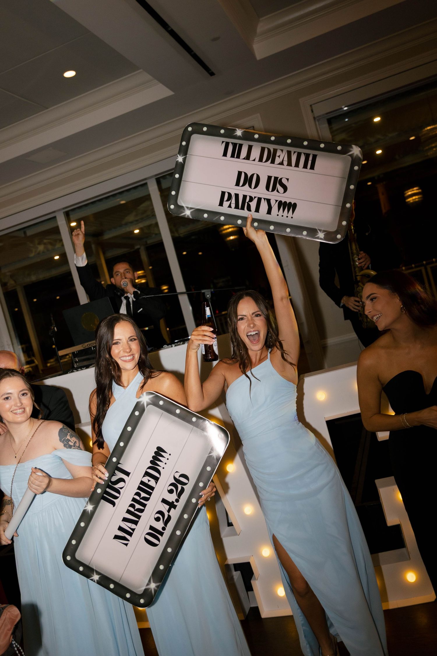 Wedding speeches and toasts at Pelican Club in Jupiter Florida