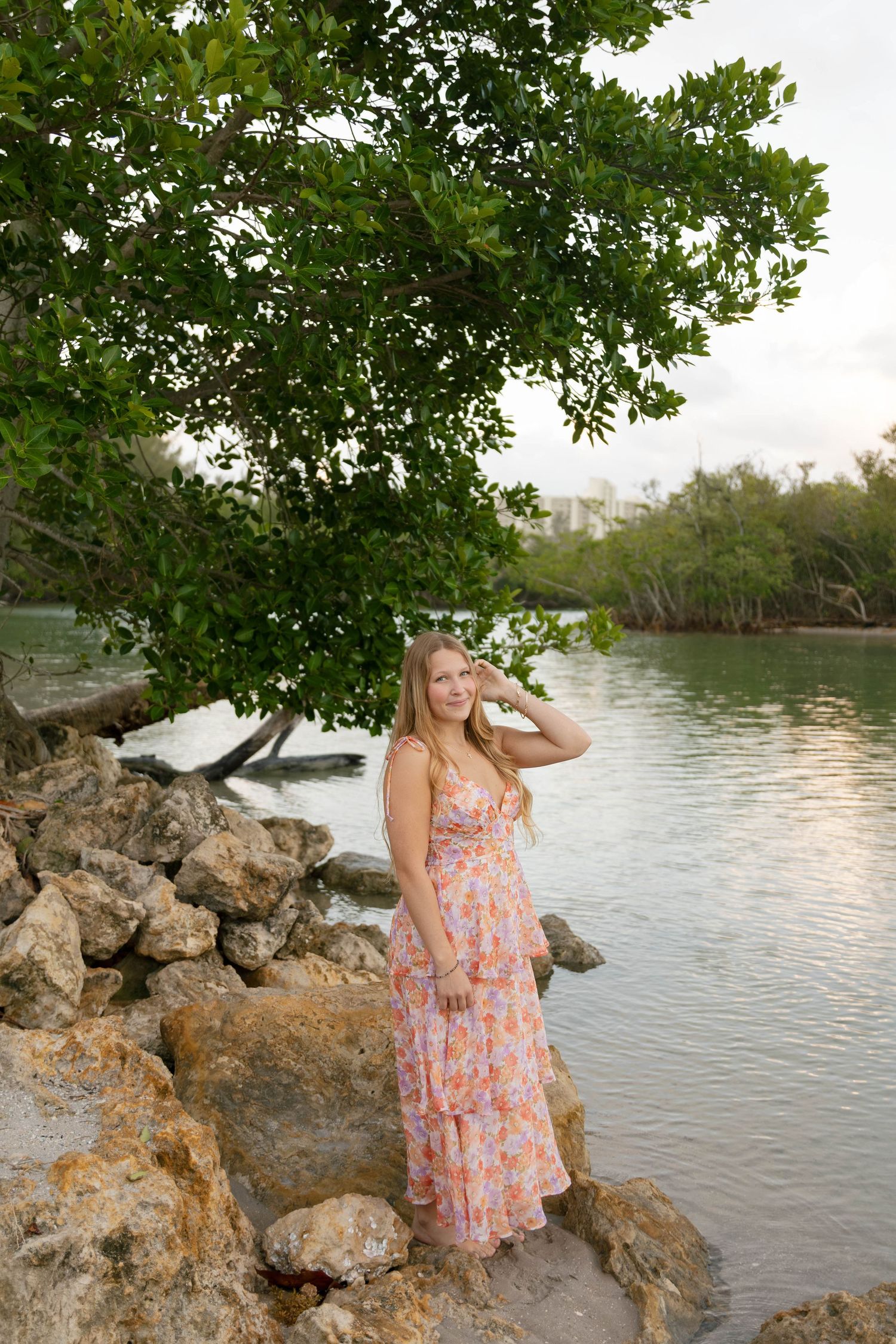 Jupiter senior photos at DuBois Park in Jupiter Florida