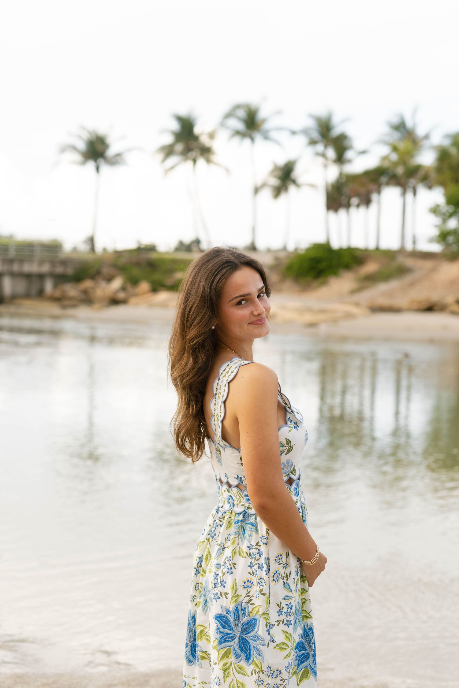 Jupiter senior photos at DuBois Park in Jupiter Florida