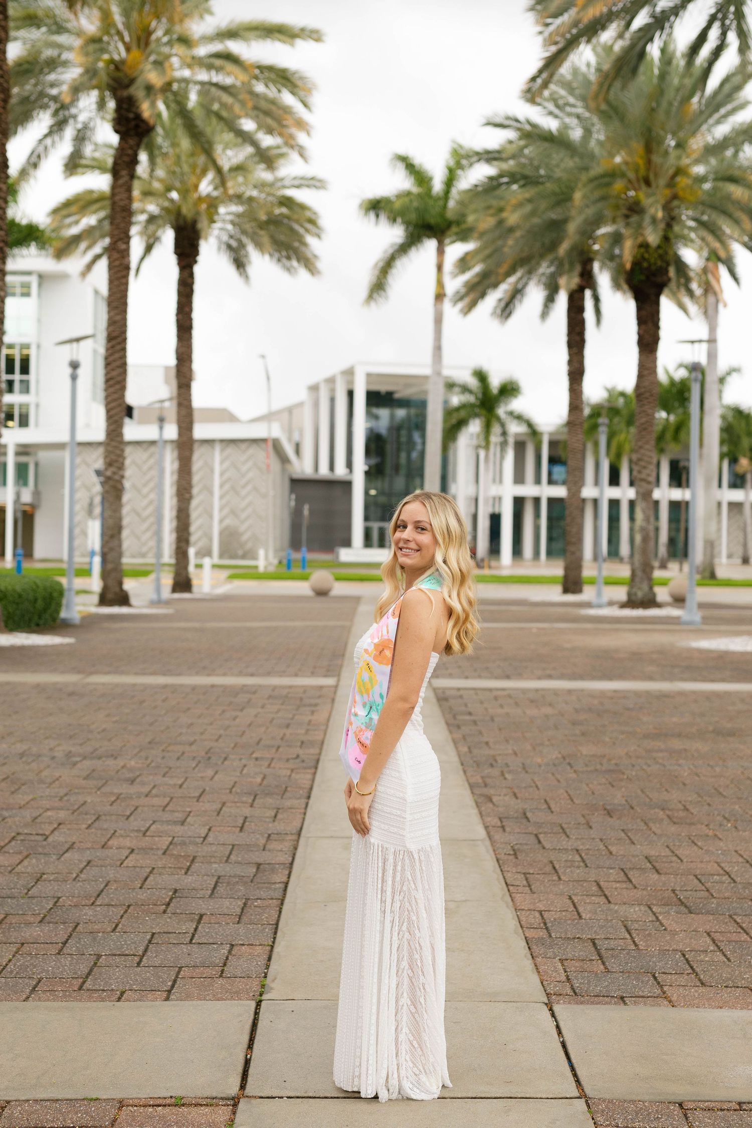 Florida Atlantic University graduation photos in Boca Raton, Florida by South Florida senior photographer Daniella Dyan Photography.