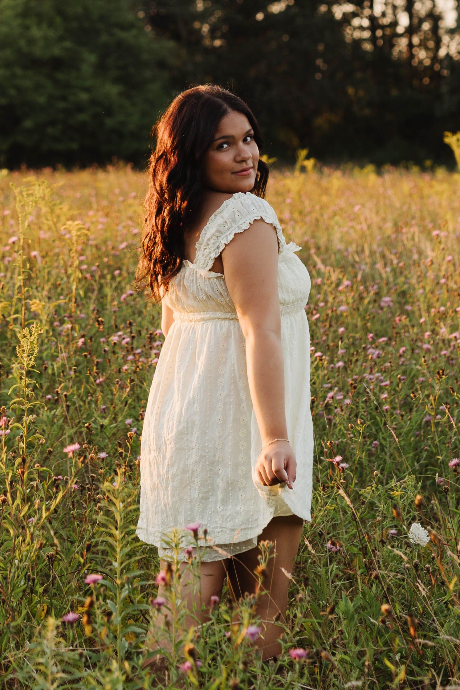Senior session at Harkness Memorial State Park showing multiple looks and locations in one session Timeless natural senior photographer