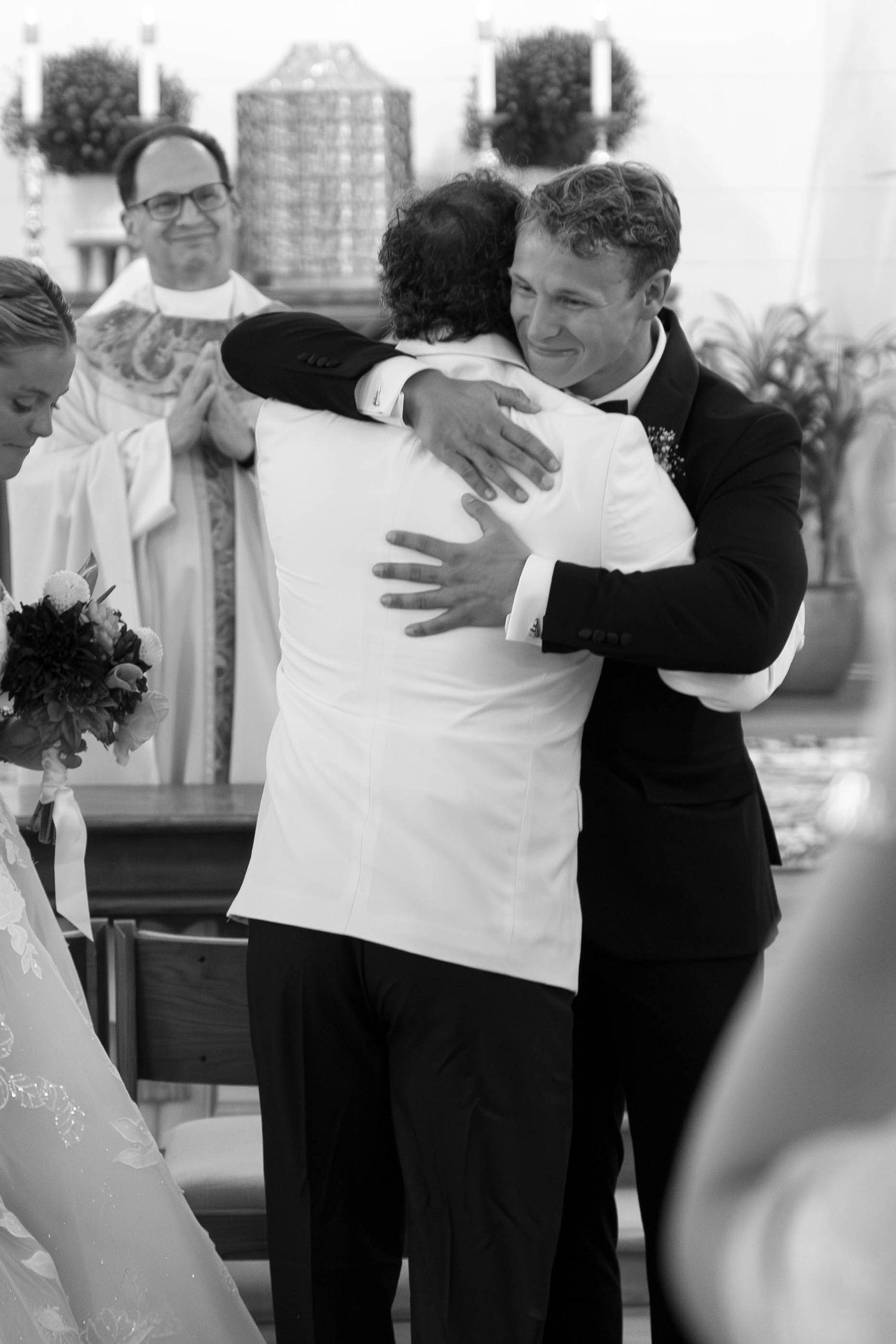 Catholic wedding ceremony inside a South Florida church