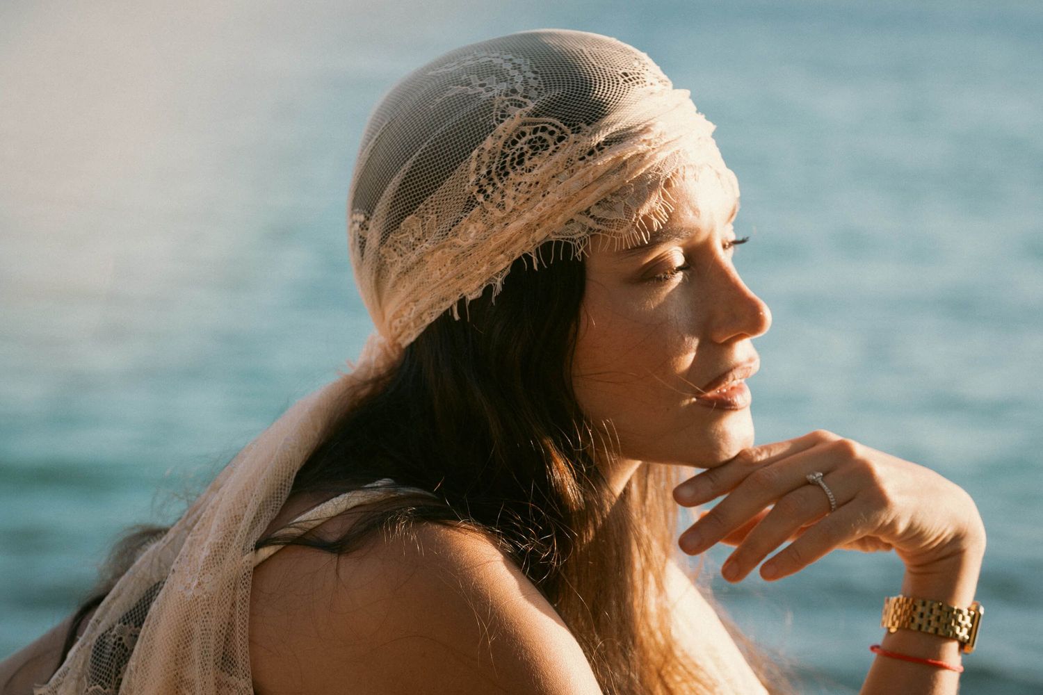 Handmade bridal editorial, film inspired photography, Sofi Ammann, alternative bridal photography, switzerland photographer