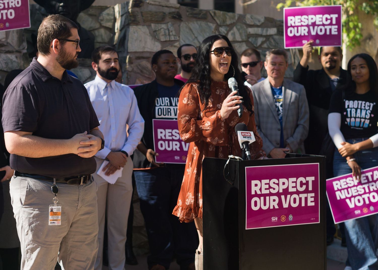 Press Conference Event Photography in Phoenix, AZ Captured by Genesis Renteria, Veeutiful Photography