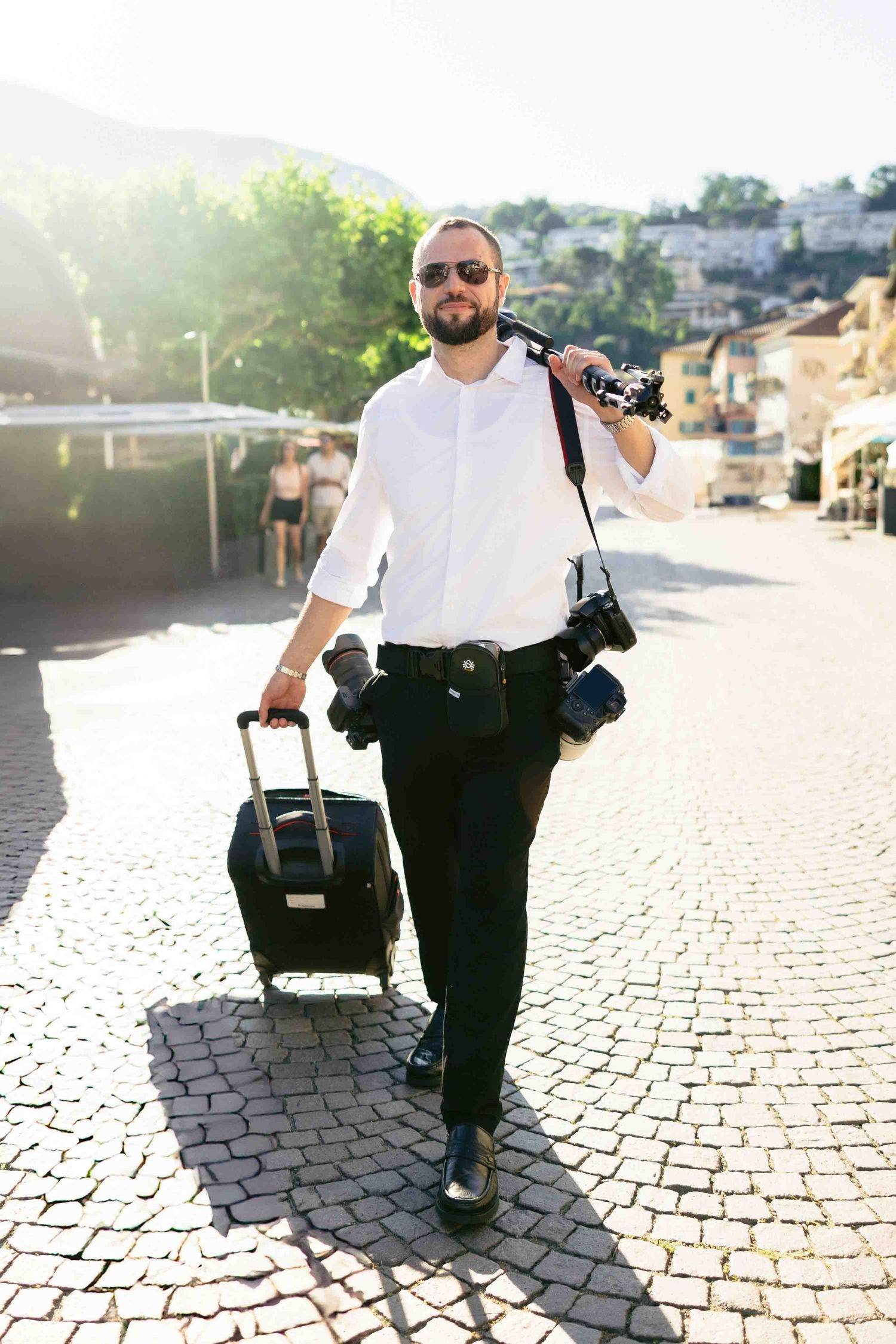 Boris Bounine - Hochzeitsfotograf aus Hannover bei der Arbeit bei einer Hochzeit in Ascona