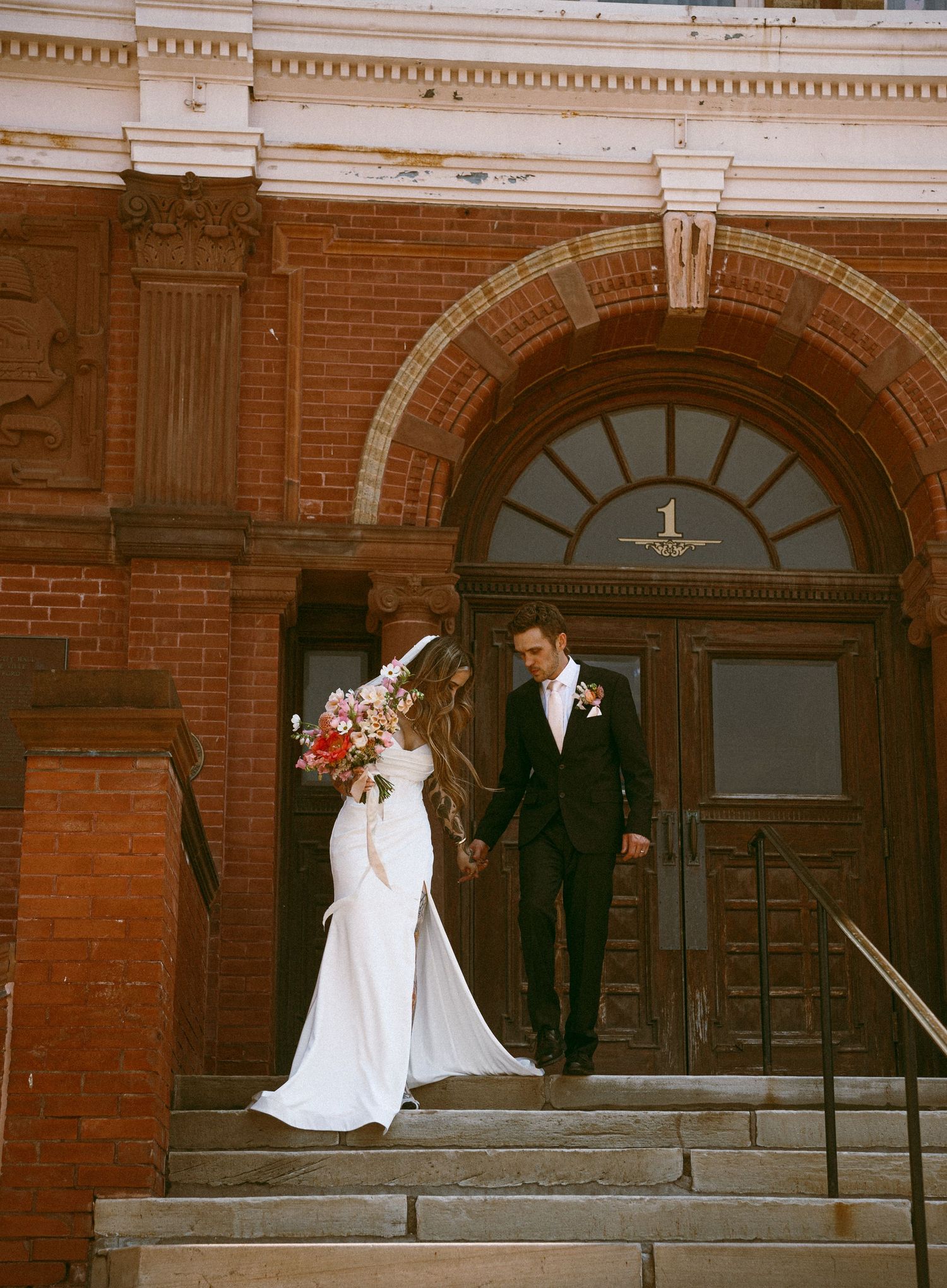 Honest, film-inspired elopement session style by Aria Hart Photography.