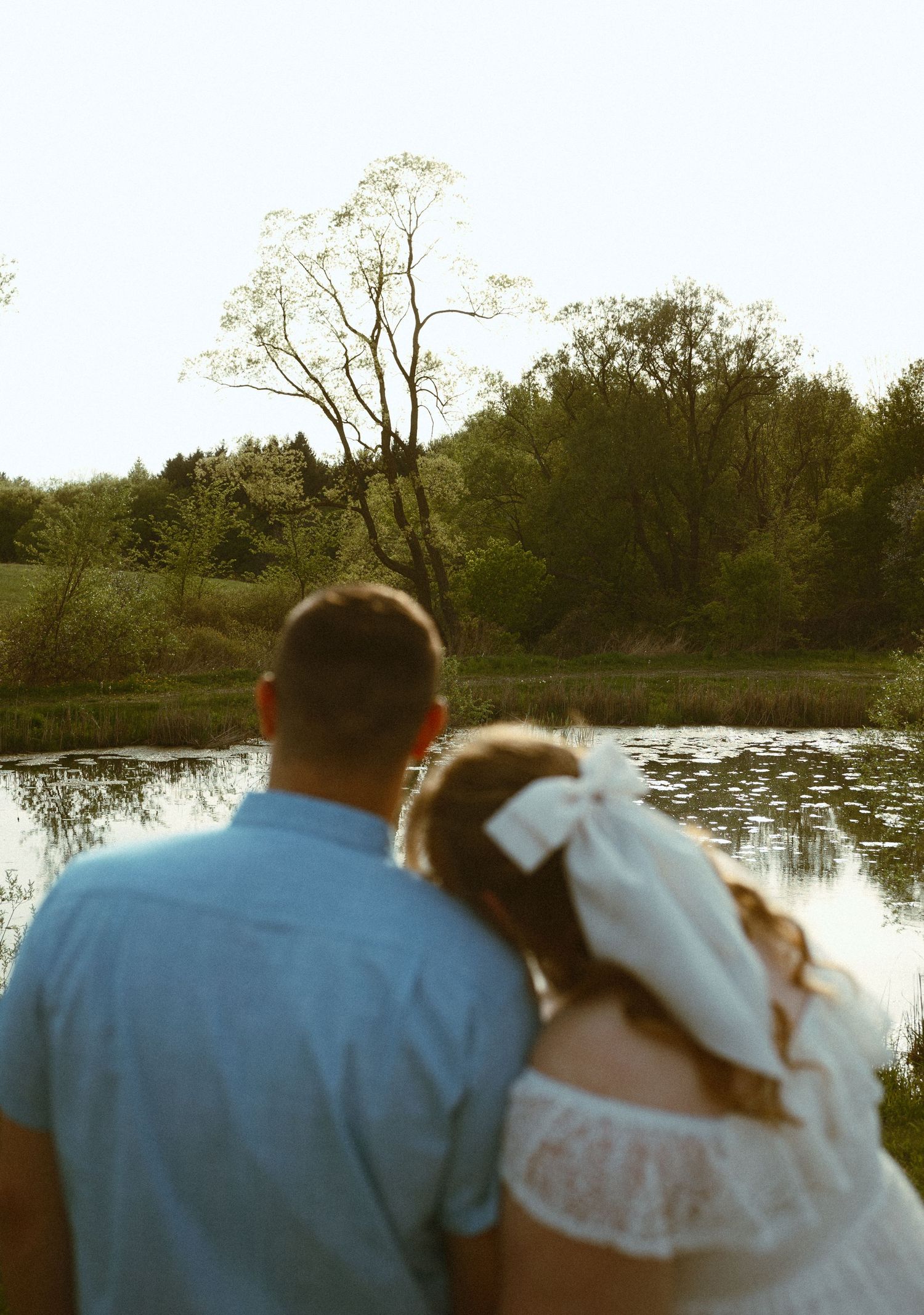 Intimate and cinematic engagement photos by Aria Hart Photography.