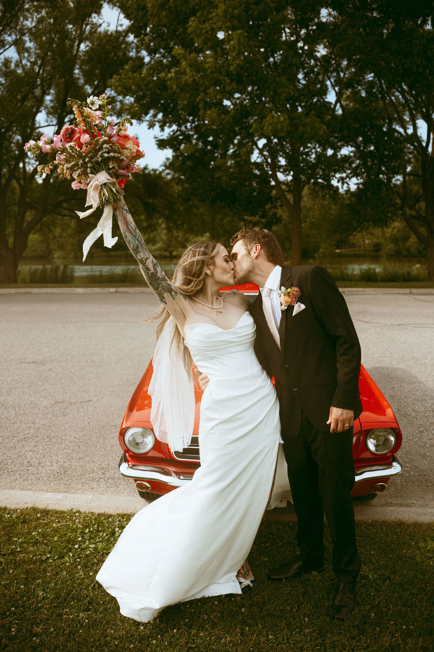 Intimate and cinematic elopement photos by Aria Hart Photography.