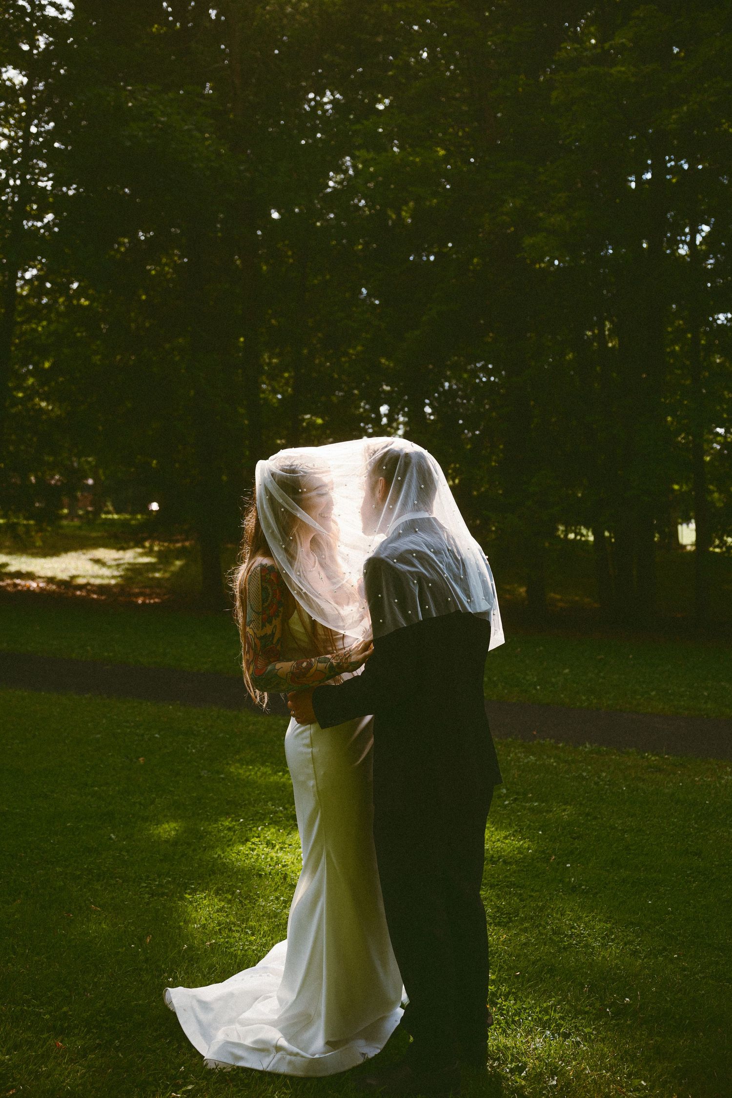 Cinematic elopement photography by Calgary photographer Aria Hart Photography.
