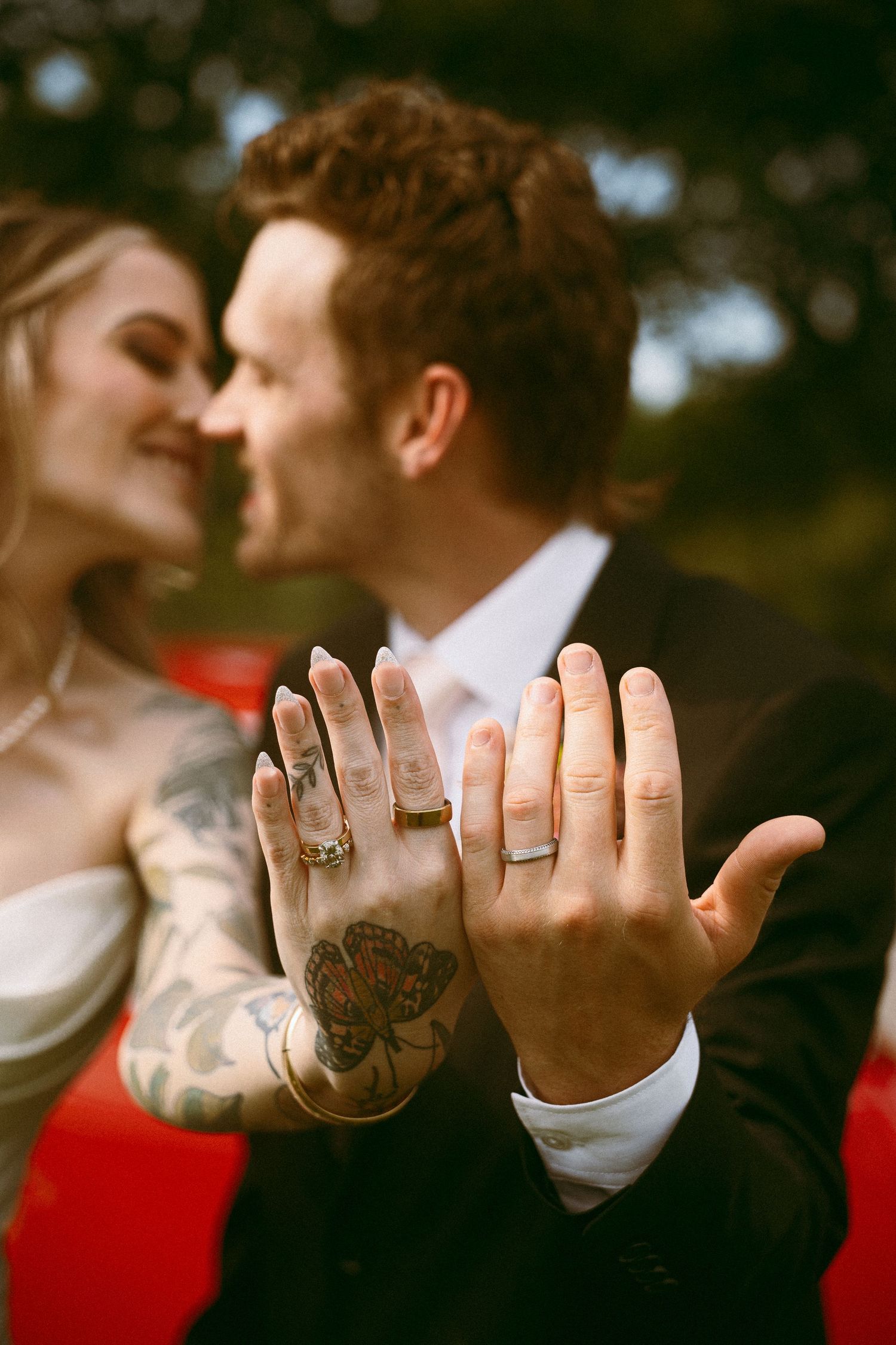 Cinematic elopement photography by Calgary photographer Aria Hart Photography.