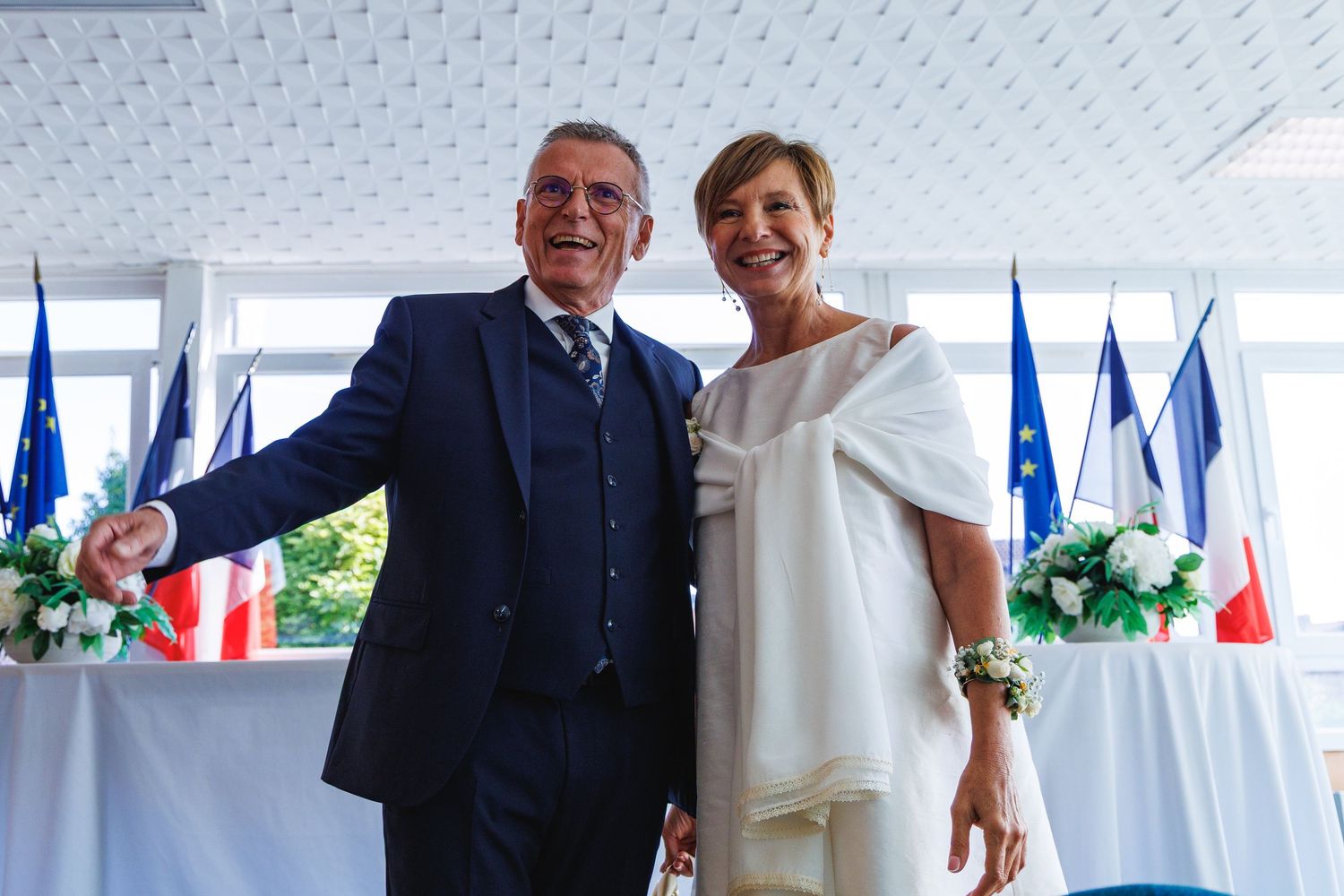Photographe de mariage capturant la cérémonie dans le Nord-Pas-de-Calais