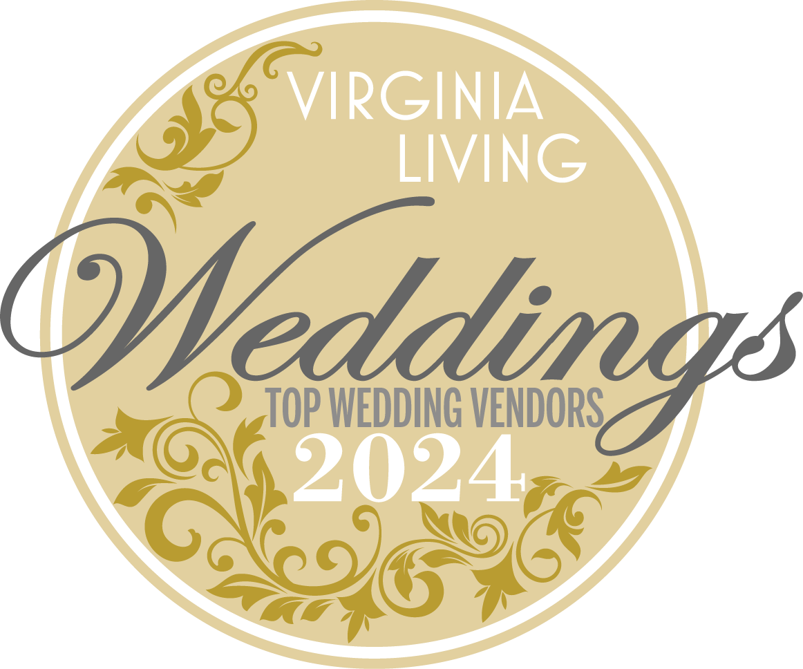 Virginia Living Weddings Top Wedding Vendor of 2024 Award