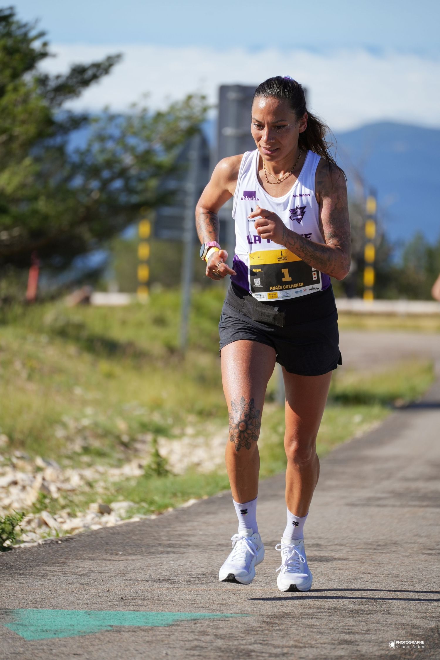 Reportage photo sportif lors d’un événement de course dans le Vaucluse