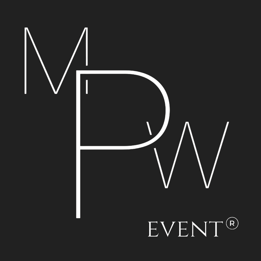 Logo de MPW Event, partenaire de PhotoGenik Pictures pour la coordination de mariages.