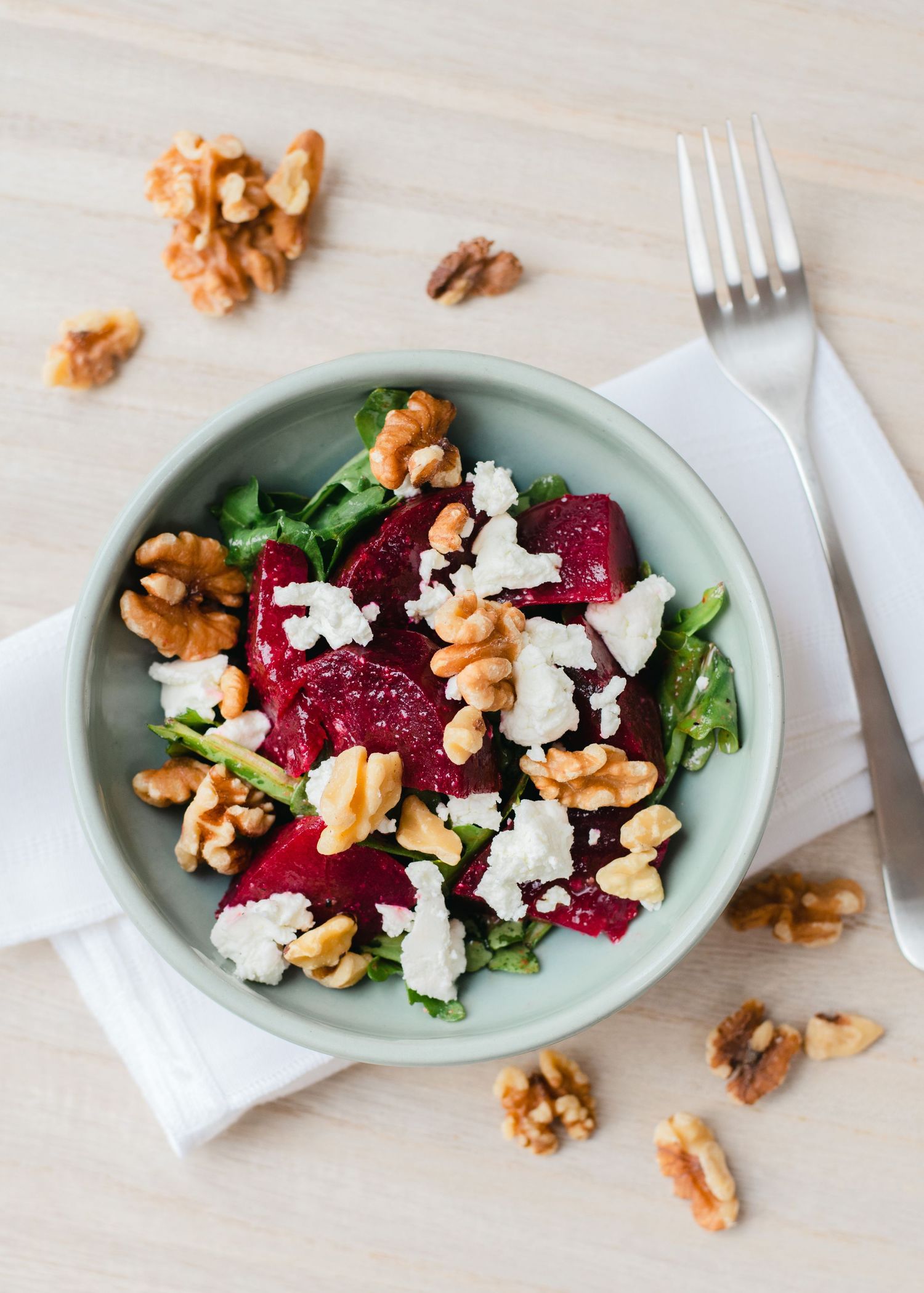 Food flat lay with colourful ingredients overhead, Calgary commercial food photographer