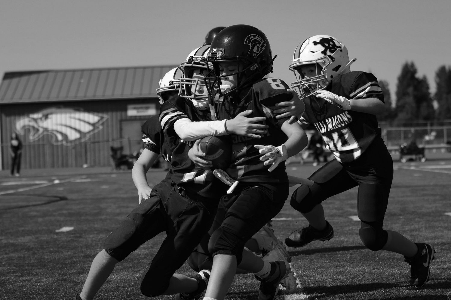 Dallas Youth Football - action image