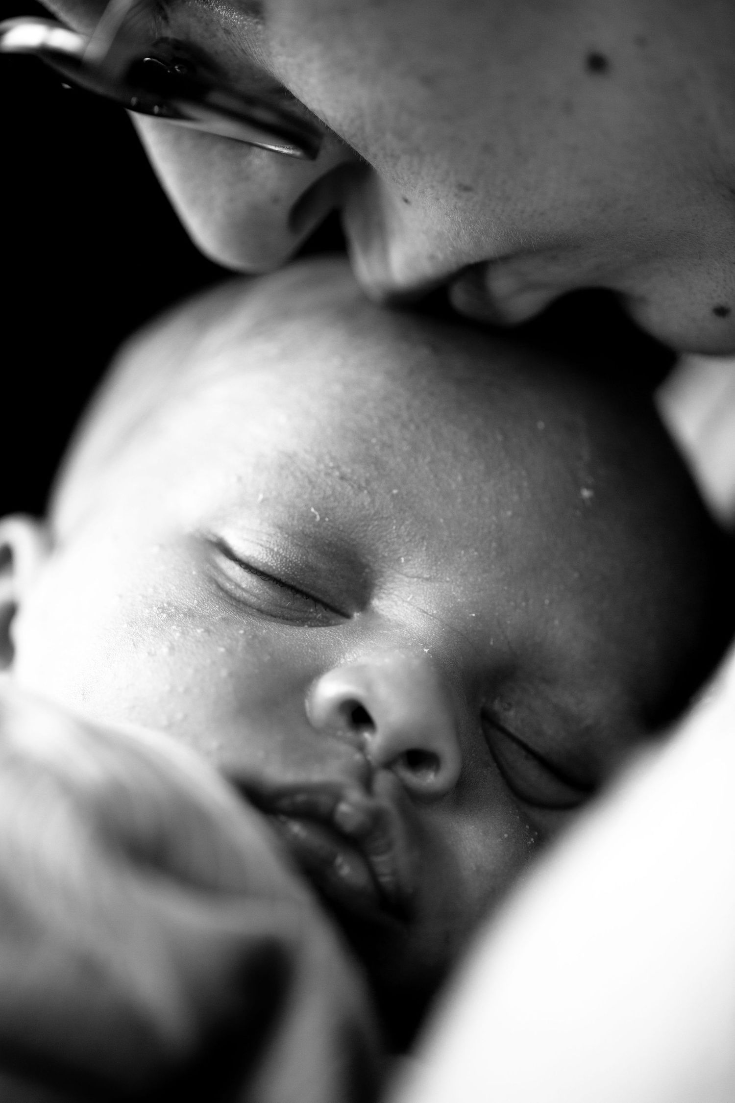 Portrait of mum and newborn. Newborn, matrescence, postpartum and Fourth Trimester photography by The Mother's Eye in Bermondsey, London.