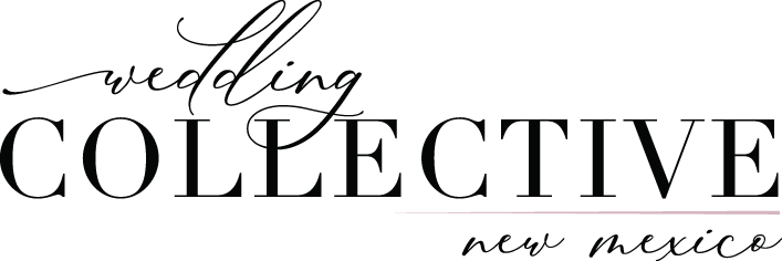 Contemporary wedding venue logo featuring elegant script and text in minimalist black against white background.