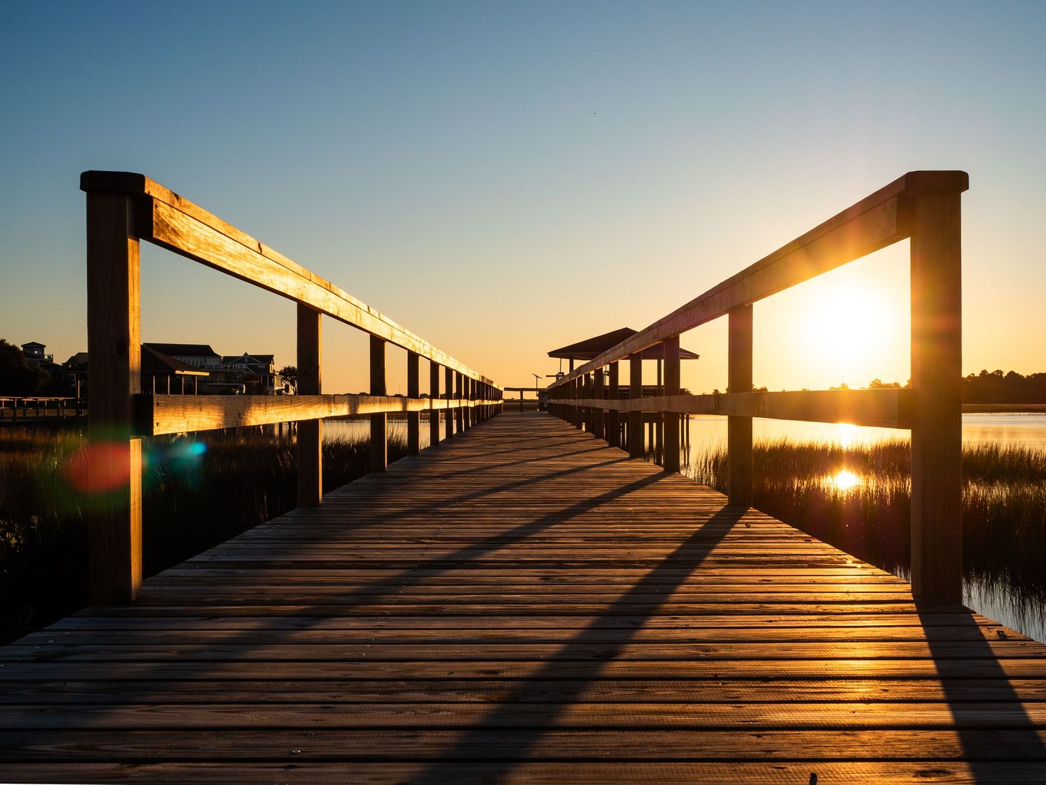 Commission (pier at sunrise)