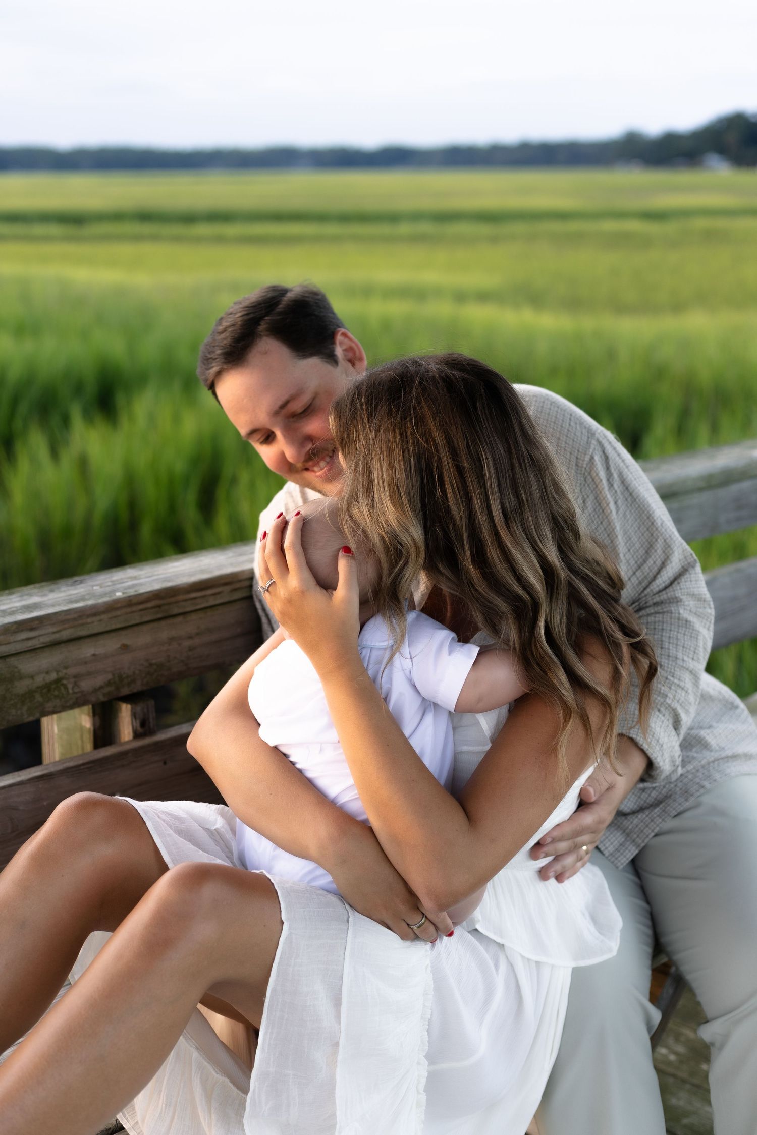 Lowcountry Dock, Marsh, & River Golden Hour Family Photoshoot - Richmond Hill, Georgia - Captured by Camdyn Lifestyle & Portrait Photography