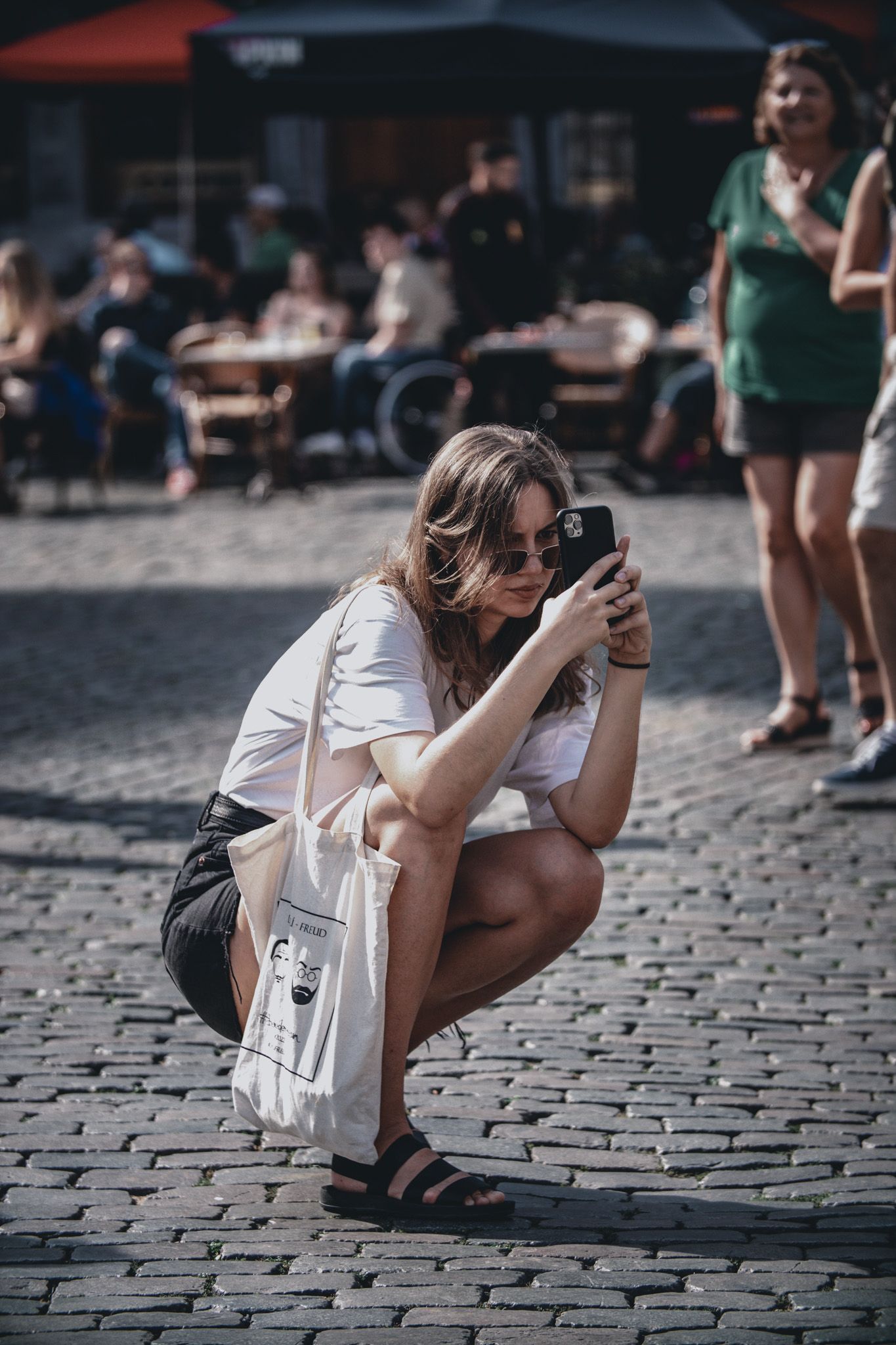 Grand Place, Brussels. Street photography.