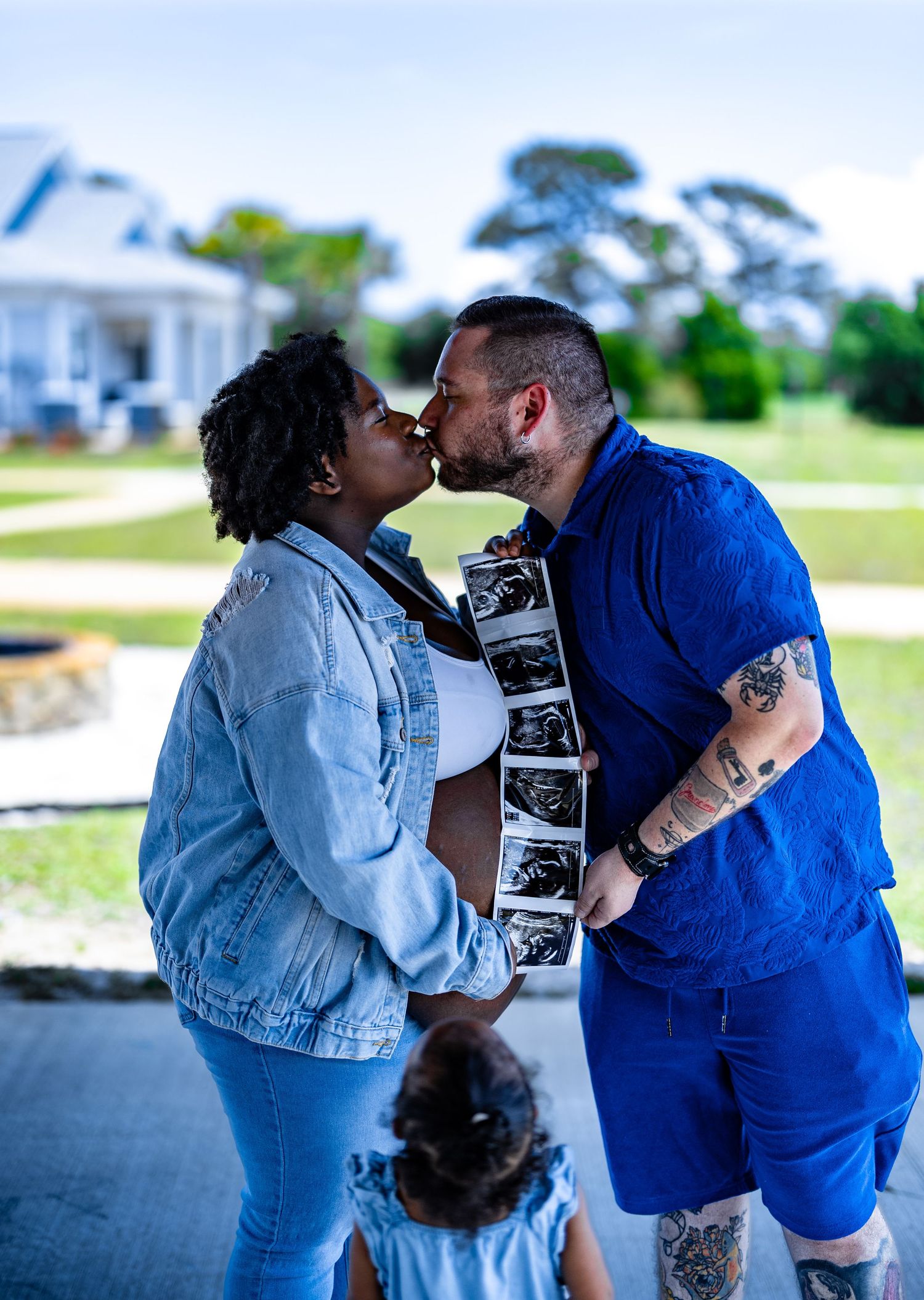 Katelyn & Will's baby shower/maternity shot.