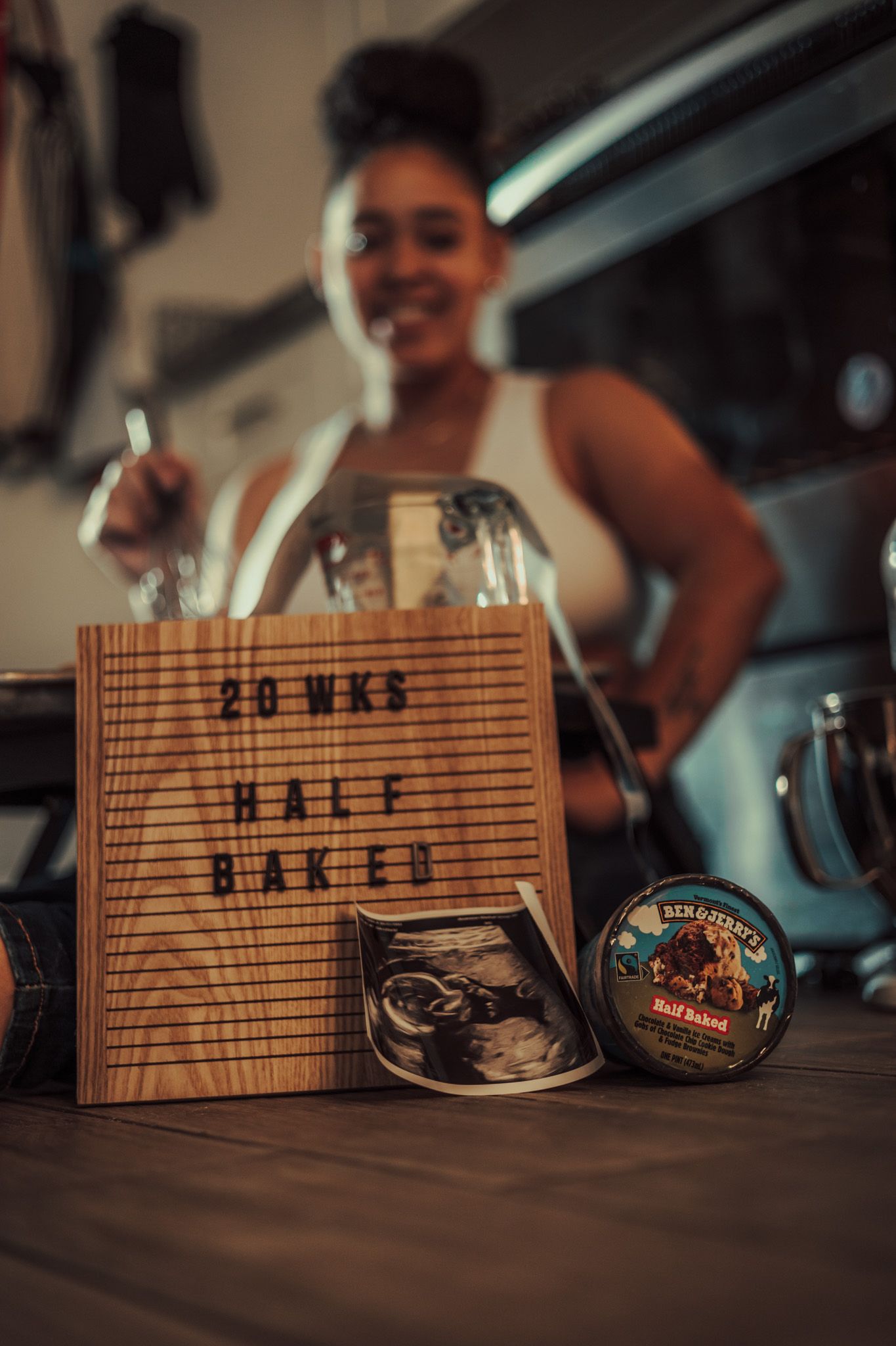 20 week half-baked maternity shoot