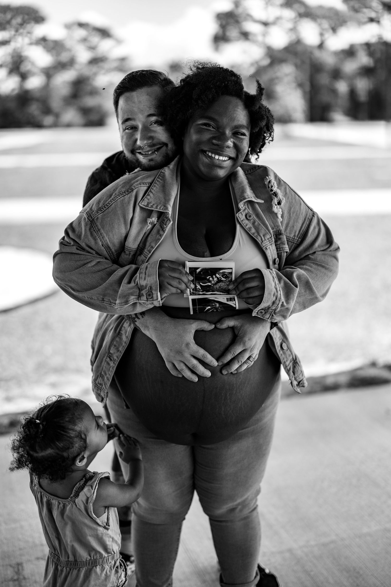 Katelyn & Will's baby shower/maternity shot.