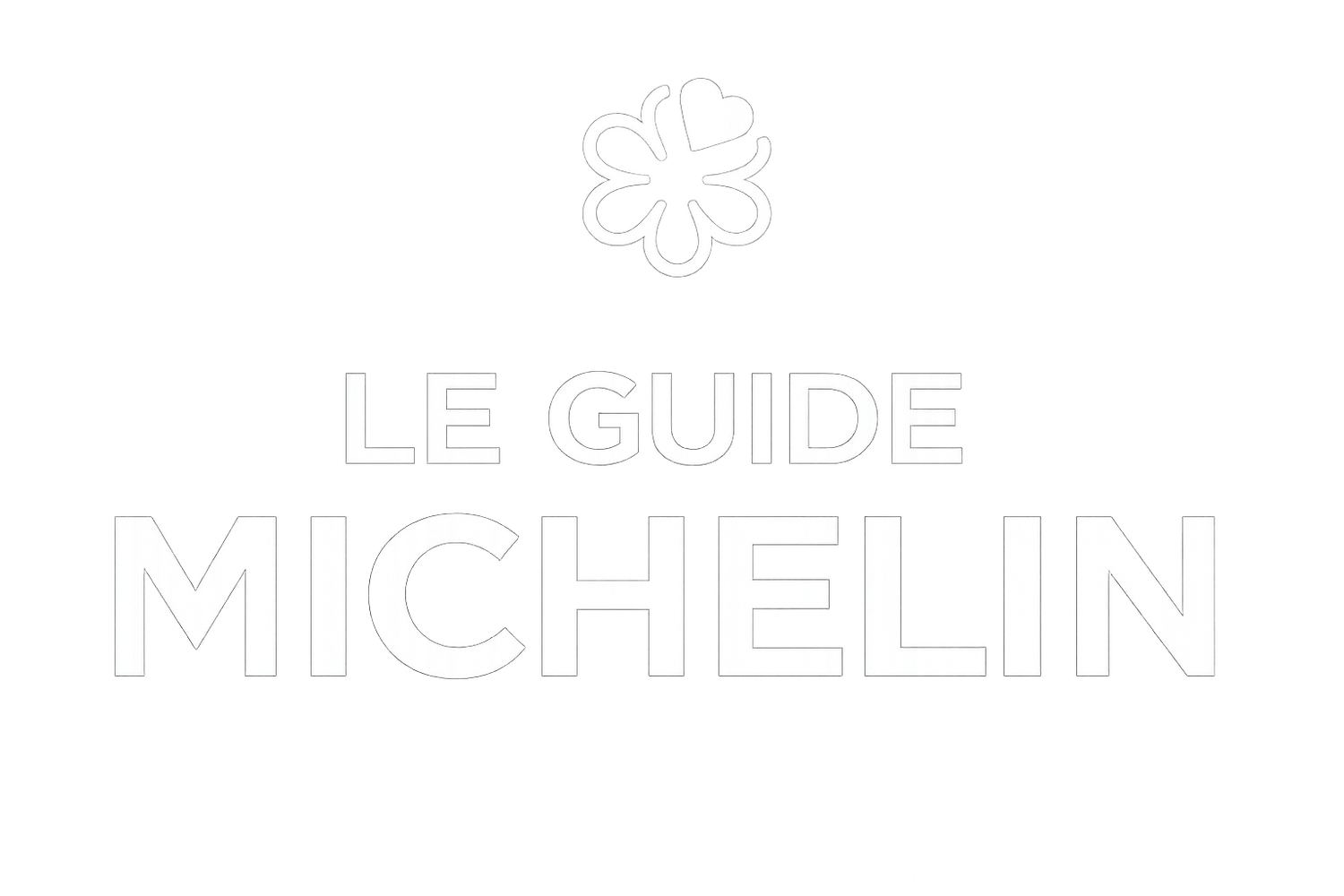 Vintage Michelin Guide book cover with white text on a dark background.